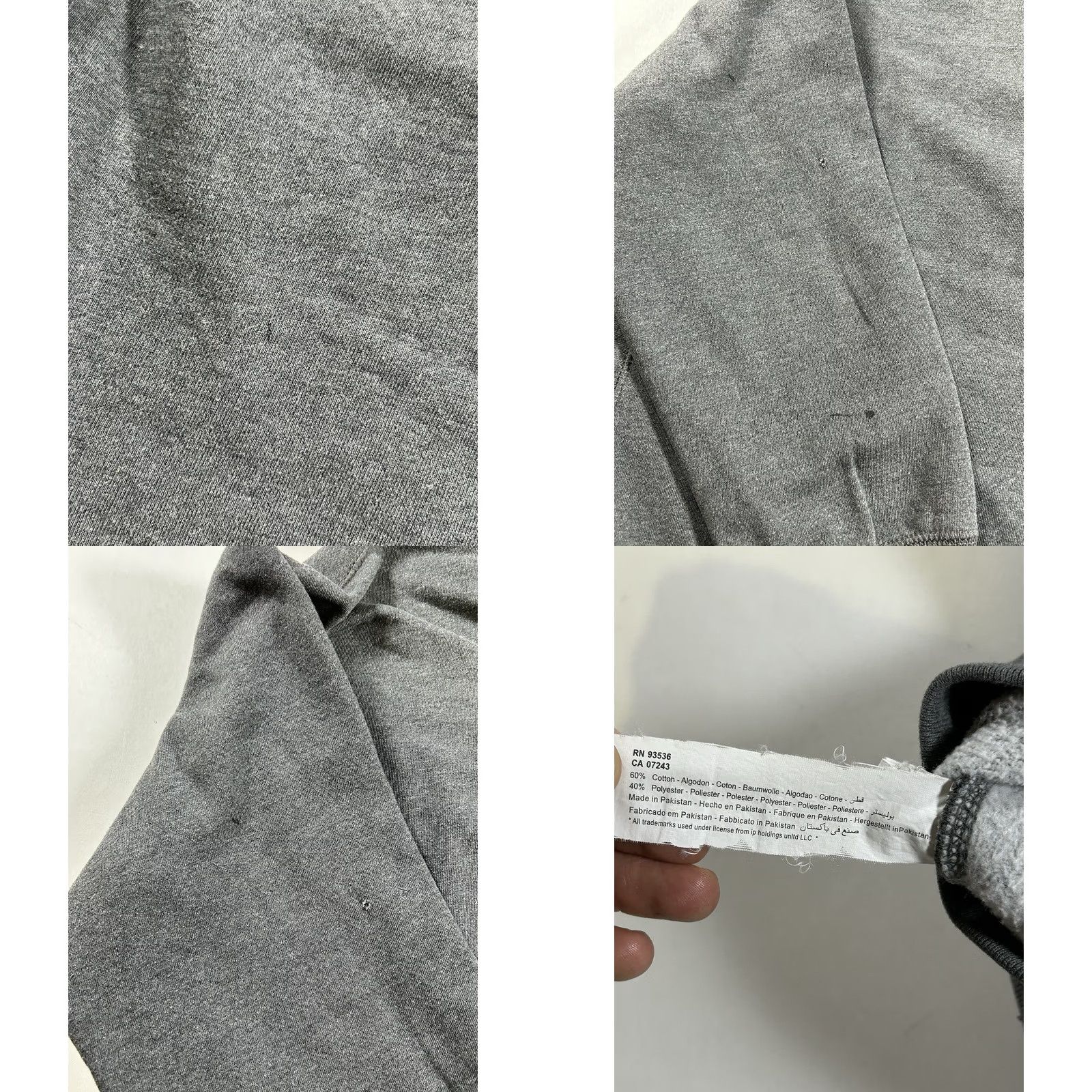 Vintage VINTAGE Eckō Unltd Hoodie Pullover Sweatshirt Gray Large Mens Size US L / EU 52-54 / 3 - 10 Thumbnail