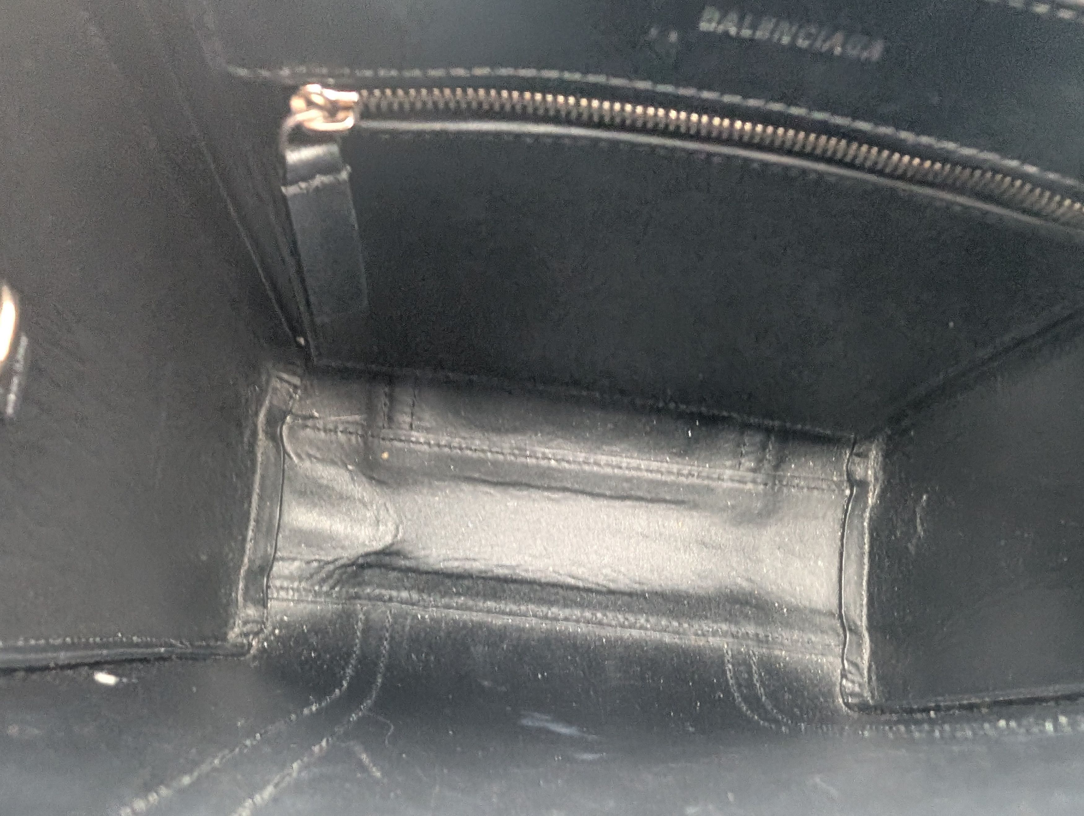 Balenciaga Balenciaga Black Shiny Everyday XS Tote Size ONE SIZE - 7 Thumbnail