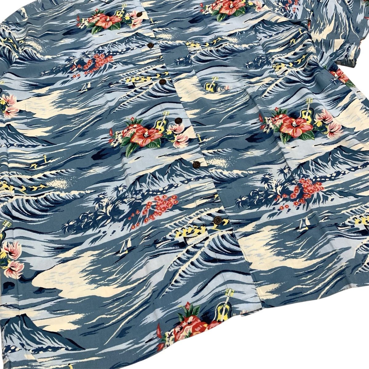 Japanese Brand Niko And... Japan Hawaiian Rayon Shirt Size US L / EU 52-54 / 3 - 2 Thumbnail