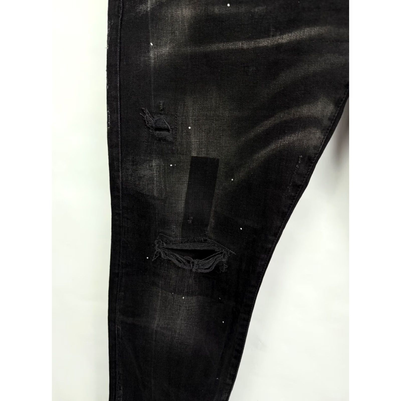 Dsquared2 Dsquared2 Jeans Main Dsquared2 Jeans Slim Regular 52 Black Men retro Y2K Made in Italy 1990s 2000s Mens Size US 36 / EU 52 - 7 Thumbnail