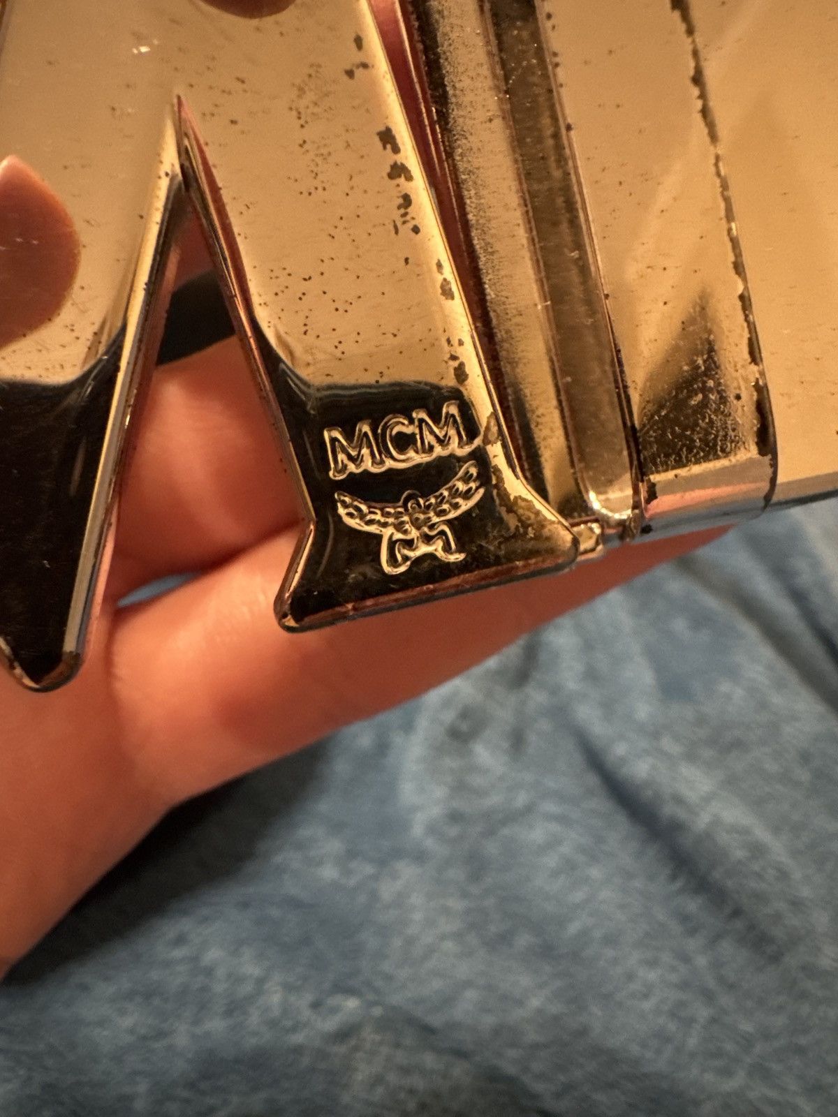 MCM Mcm Reversible Leather Belt Size ONE SIZE - 6 Thumbnail