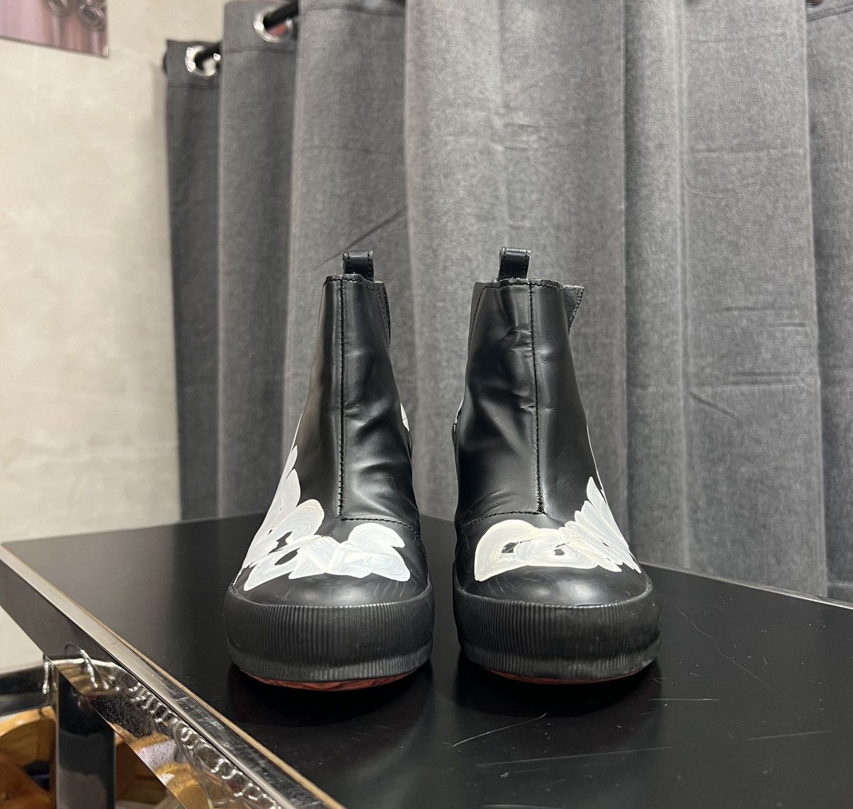 Comme des Garcons Comme des Garcons Hand painted Short boots Size US 6 / IT 36 - 1 Thumbnail
