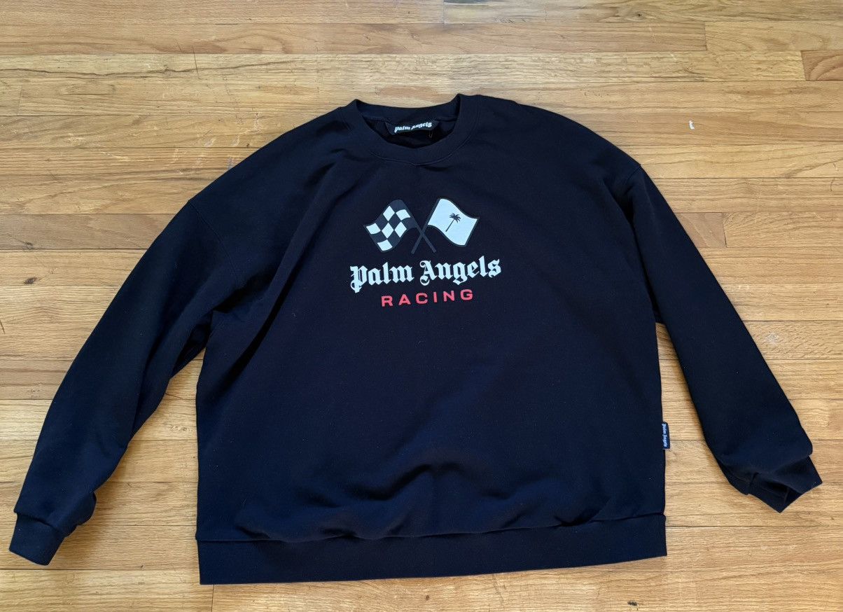 Palm Angels Palm Angels MoneyGram Haas F1 Edition Racing Sweatshirt Size US XXL / EU 58 / 5 - 1 Thumbnail