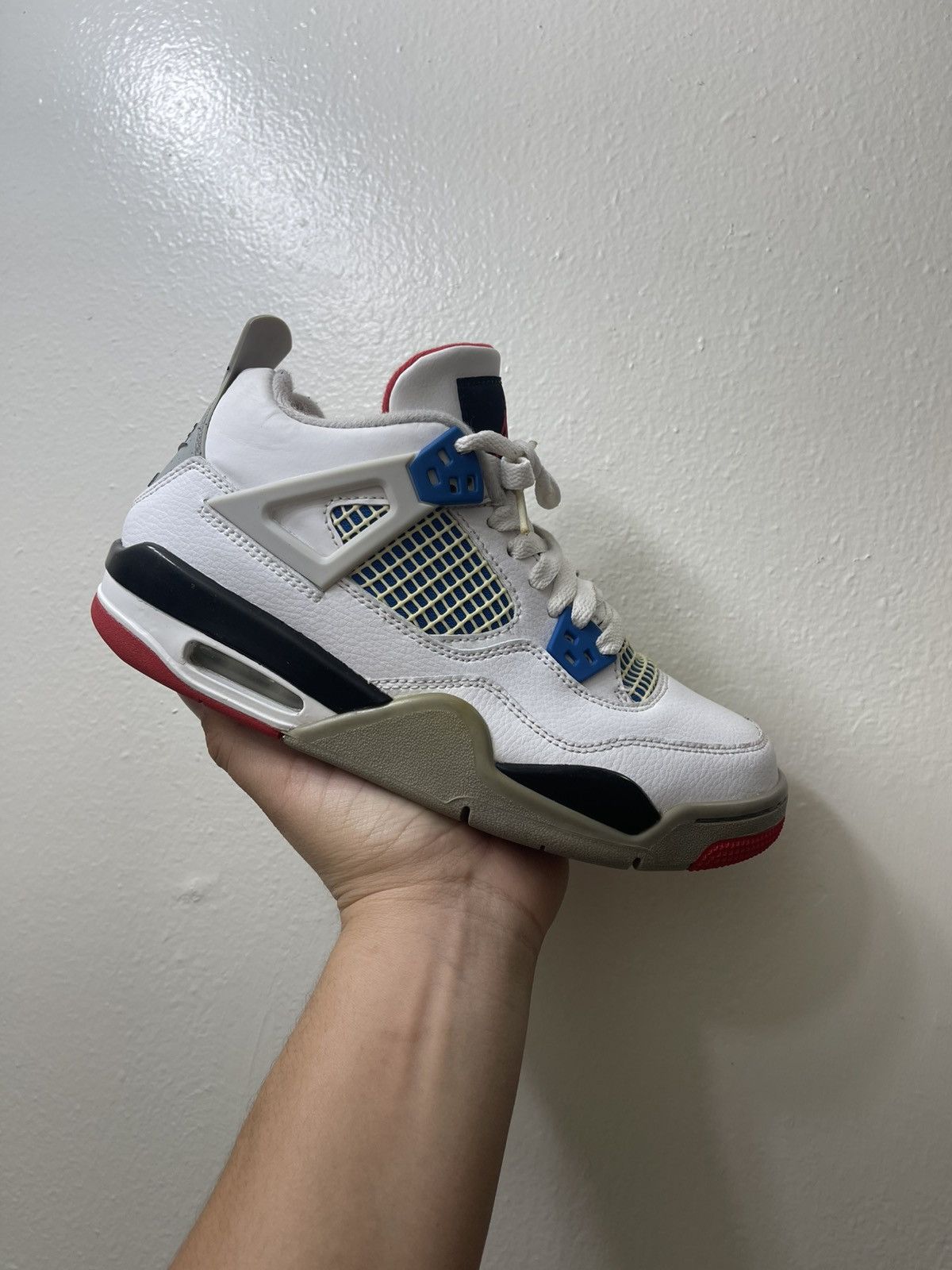 Jordan Brand Jordan 4 “What The” Size 6 In Youth Size US 6 / EU 39 - 1 Thumbnail