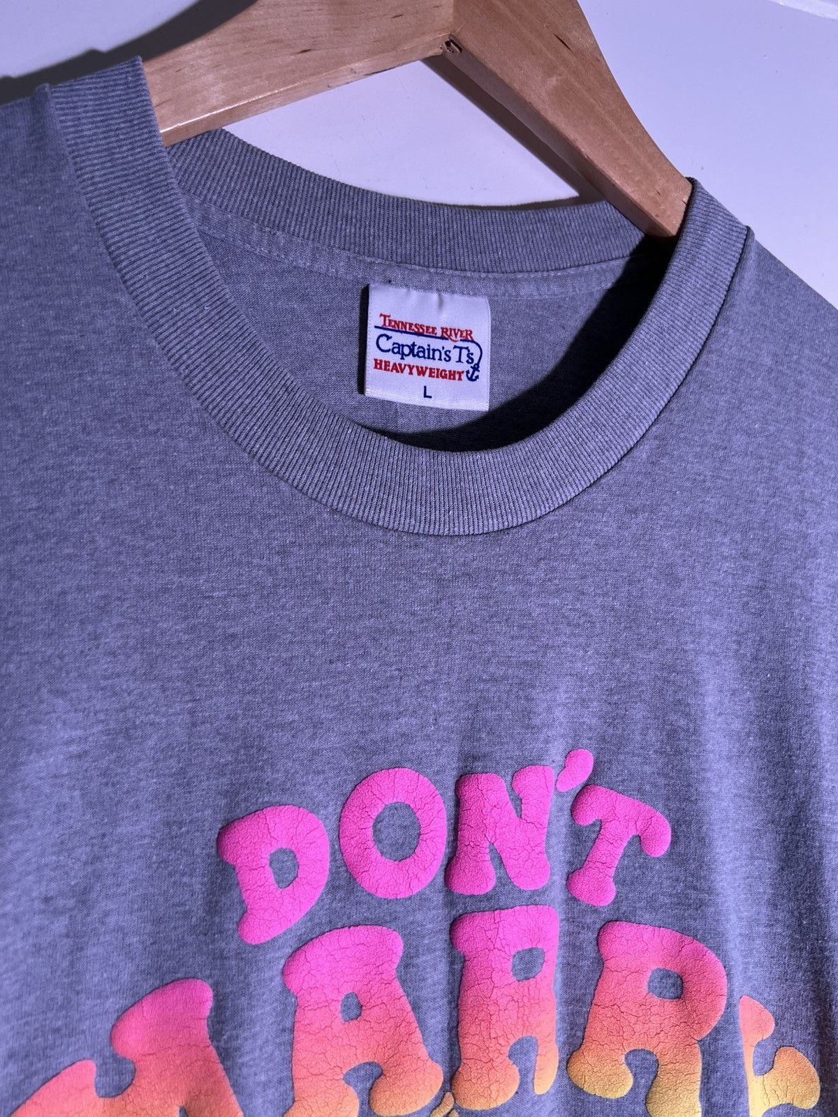 Vintage 70’s 80’s VTG Vintage Don’t Marry Be Happy Funny Retro Shirt Size US L / EU 52-54 / 3 - 9 Thumbnail