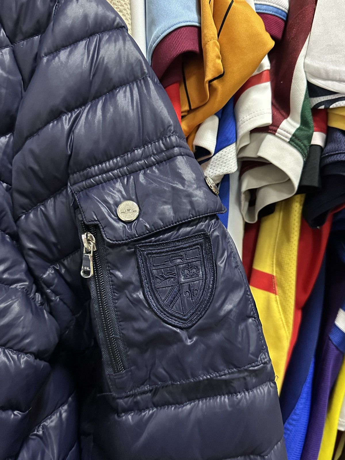 Lauren Ralph Lauren Lauren Ralph Lauren Women's Navy Blue Down Puffer Jacket Size L / US 10 / IT 46 - 8 Thumbnail
