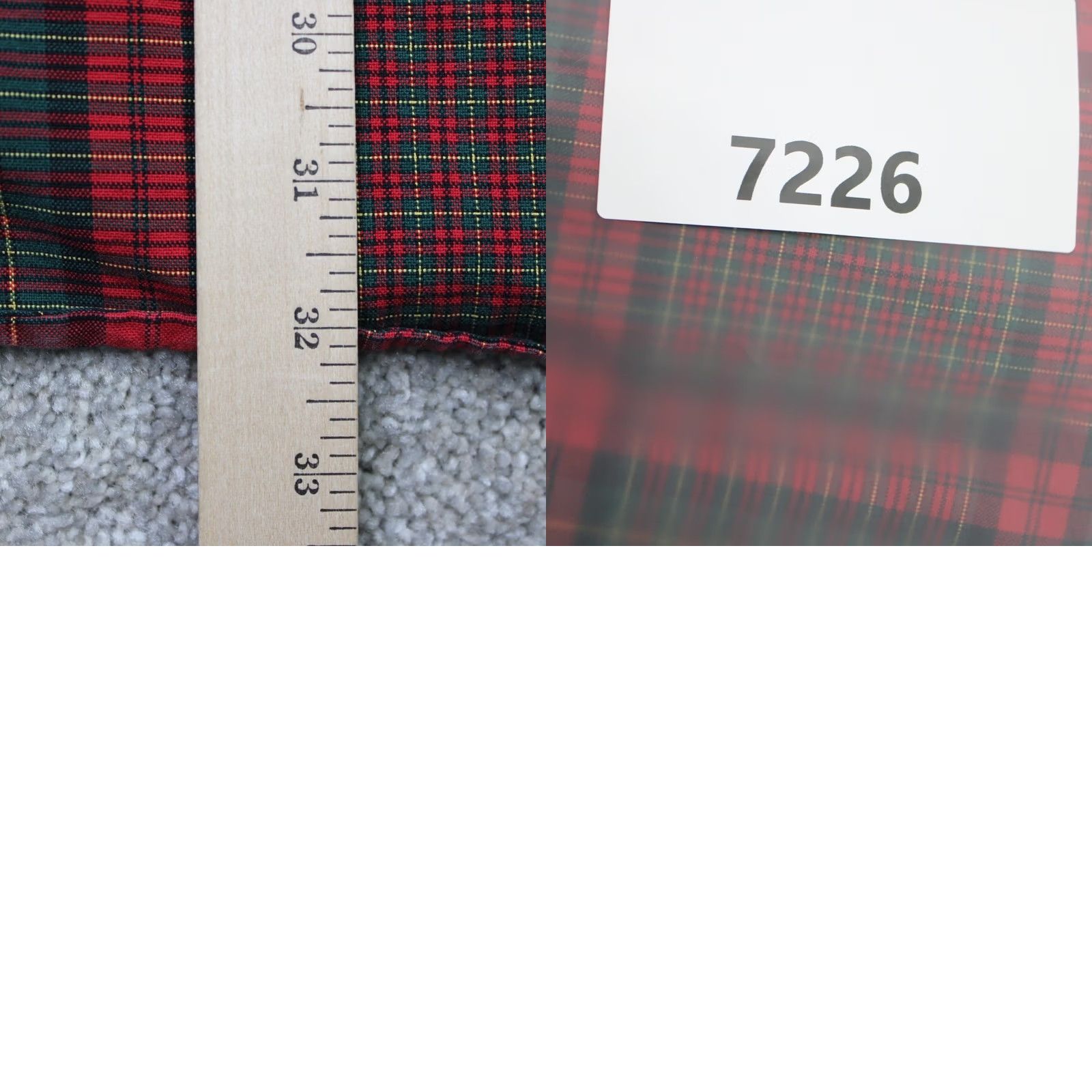Cremieux Cremieux Classics Shirt Mens 3XB Red/Green Plaid 100% Cotton Long Sleeve Button-Up Big & Tall Mens Clothing Regular Fit Vintage: No Size US XXL / EU 58 / 5 - 9 Thumbnail
