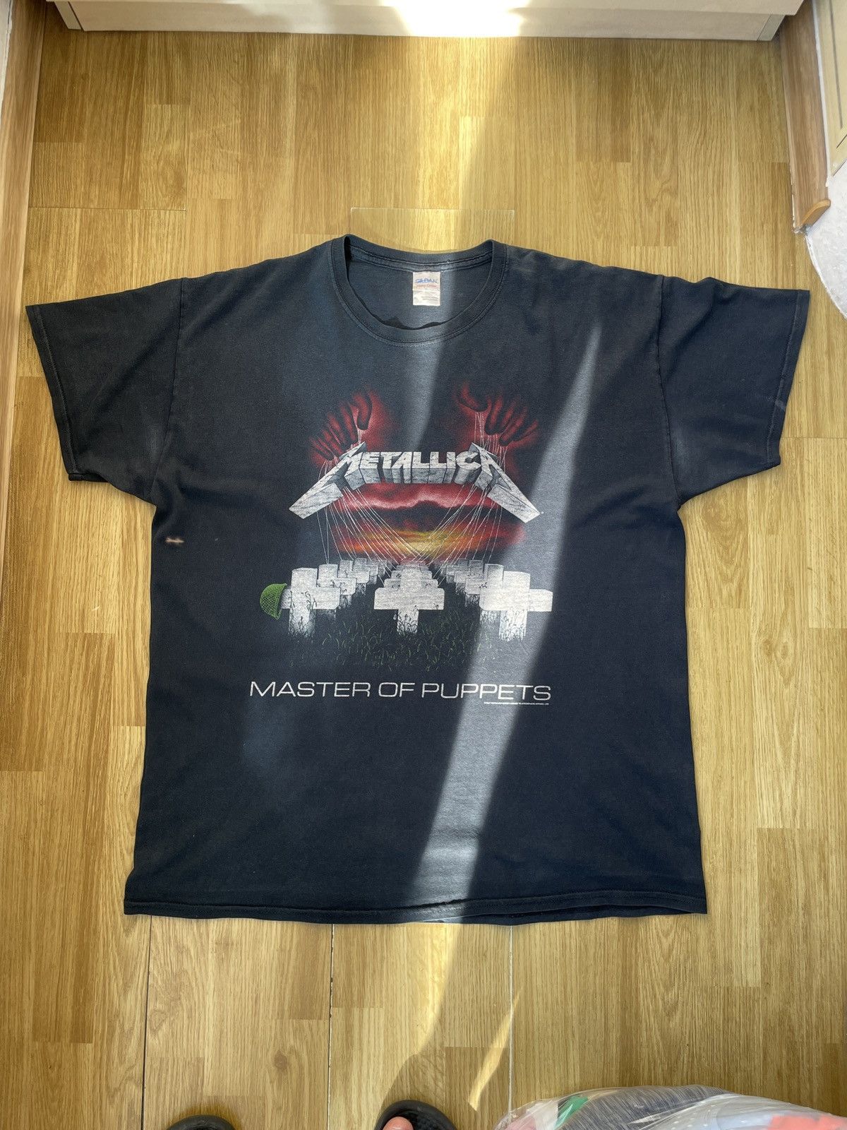 Metallica Vintage Faded Metallica Master of Puppets 2007 T shirt Size US XL / EU 56 / 4 - 1 Thumbnail