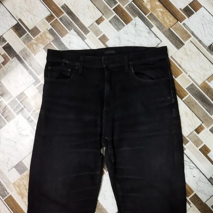 Japanese Brand × Uniqlo VINTAGE JAPANESE BLACK SPRING JEANS PANTS Size US 32 / EU 48 - 2 Thumbnail