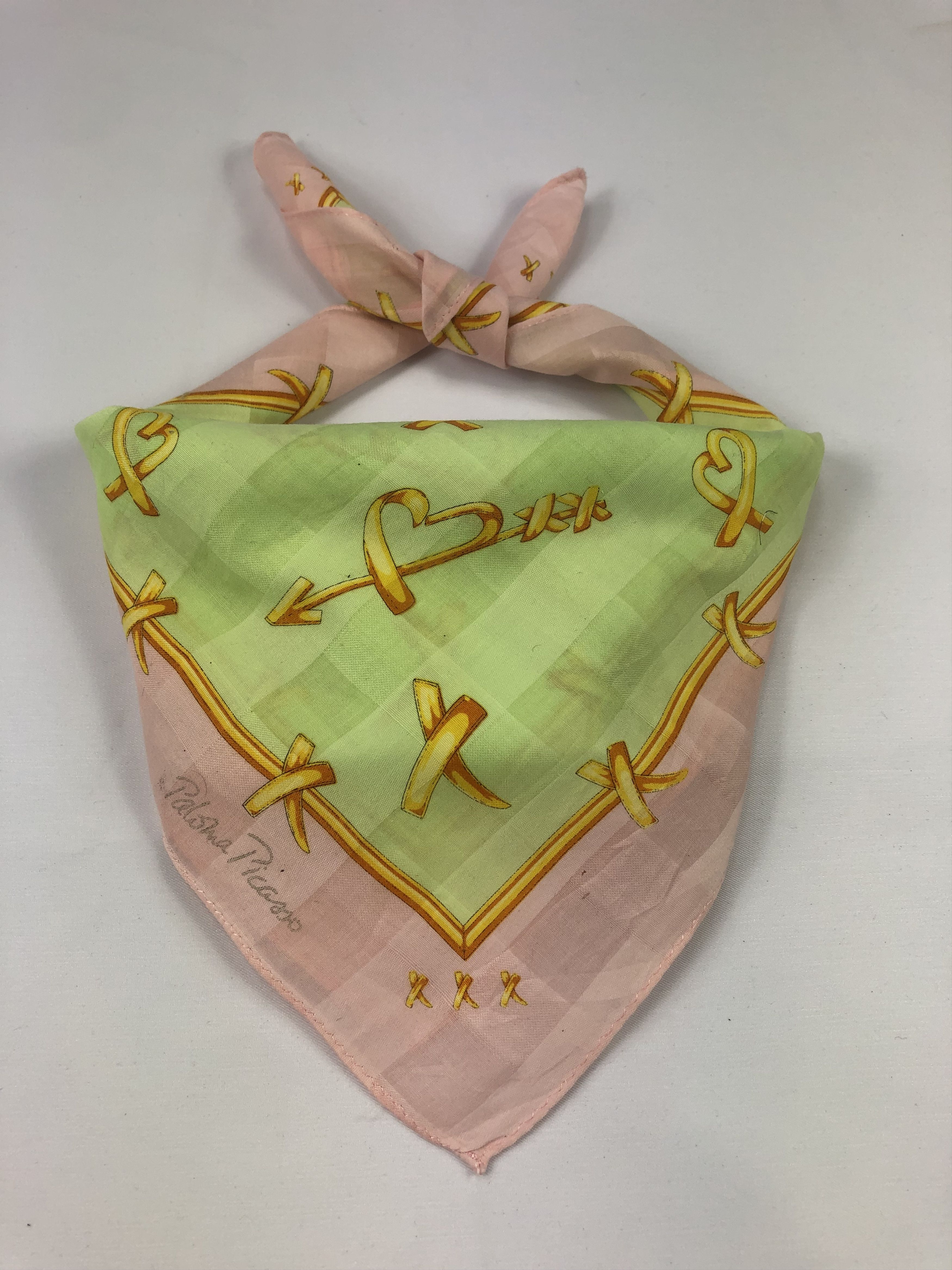 Paloma Picasso Handkerchief / Bandana / Neckerchief