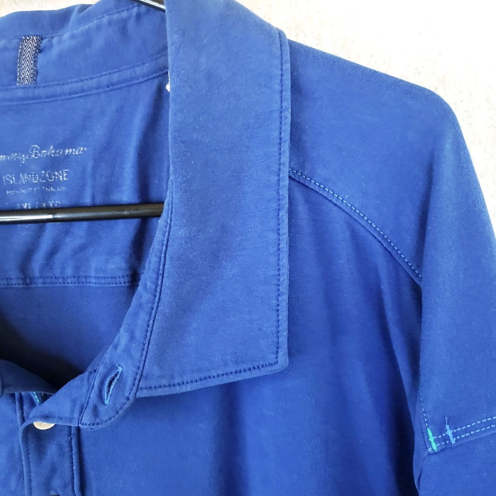 Tommy Bahama VINTAGE Tommy Bahama IslandZone Polo Shirt Short Sleeve 4XL Blue Marlin Logo Mens Polo Shirt Big & Tall Size US XXL / EU 58 / 5 - 6 Thumbnail