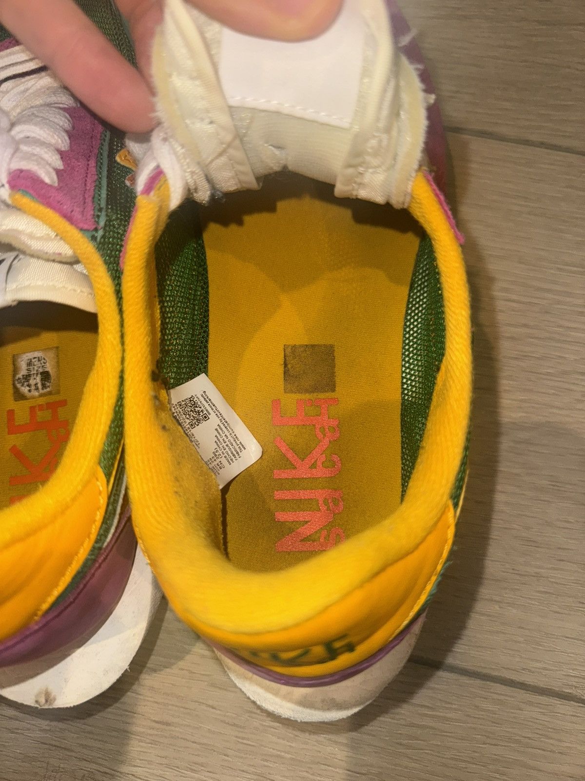 Nike Nike LD Waffle Sacai Pine green Size US 11 / EU 44 - 8 Thumbnail