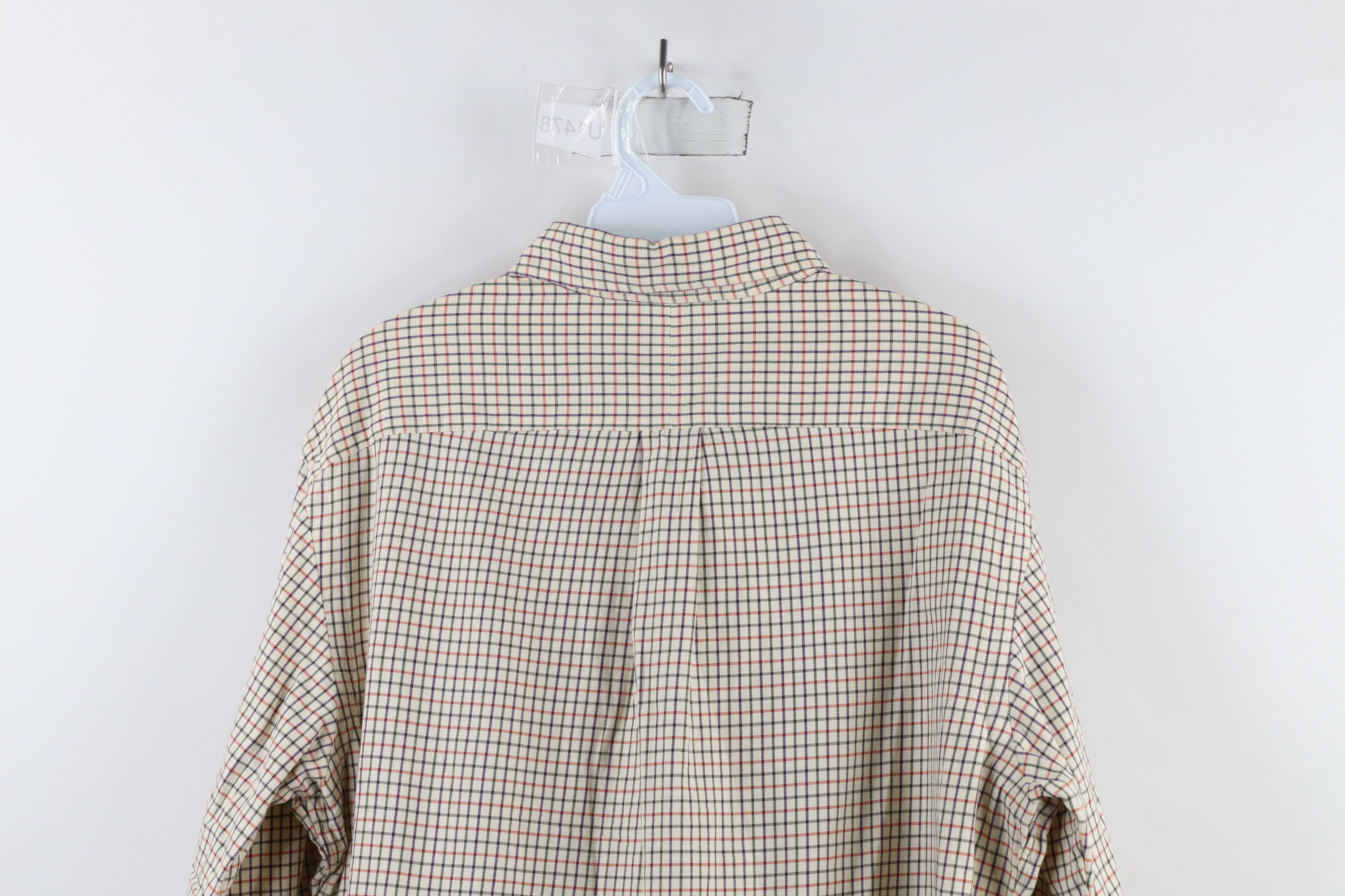 Polo Ralph Lauren Vintage 90s Ralph Lauren Fit Flannel Button Down Shirt Plaid Size US L / EU 52-54 / 3 - 8 Thumbnail