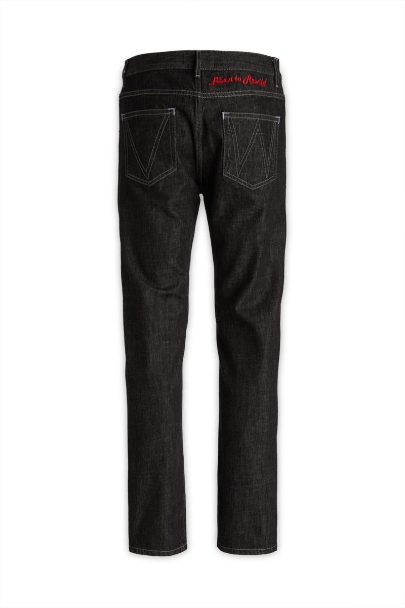 Vivienne Westwood o1y0525 Denim Pant in Black Size US 29 - 3 Thumbnail
