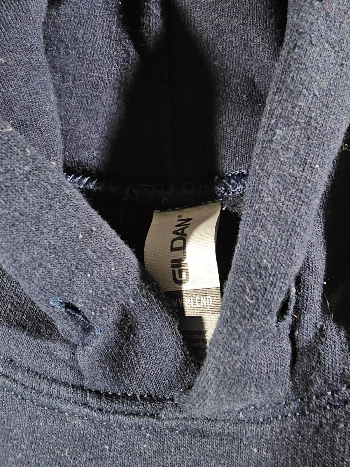 Gildan WI Polar Bear Plunge HYPOTHERMIA Hoodie XL Blue Size US XL / EU 56 / 4 - 4 Thumbnail