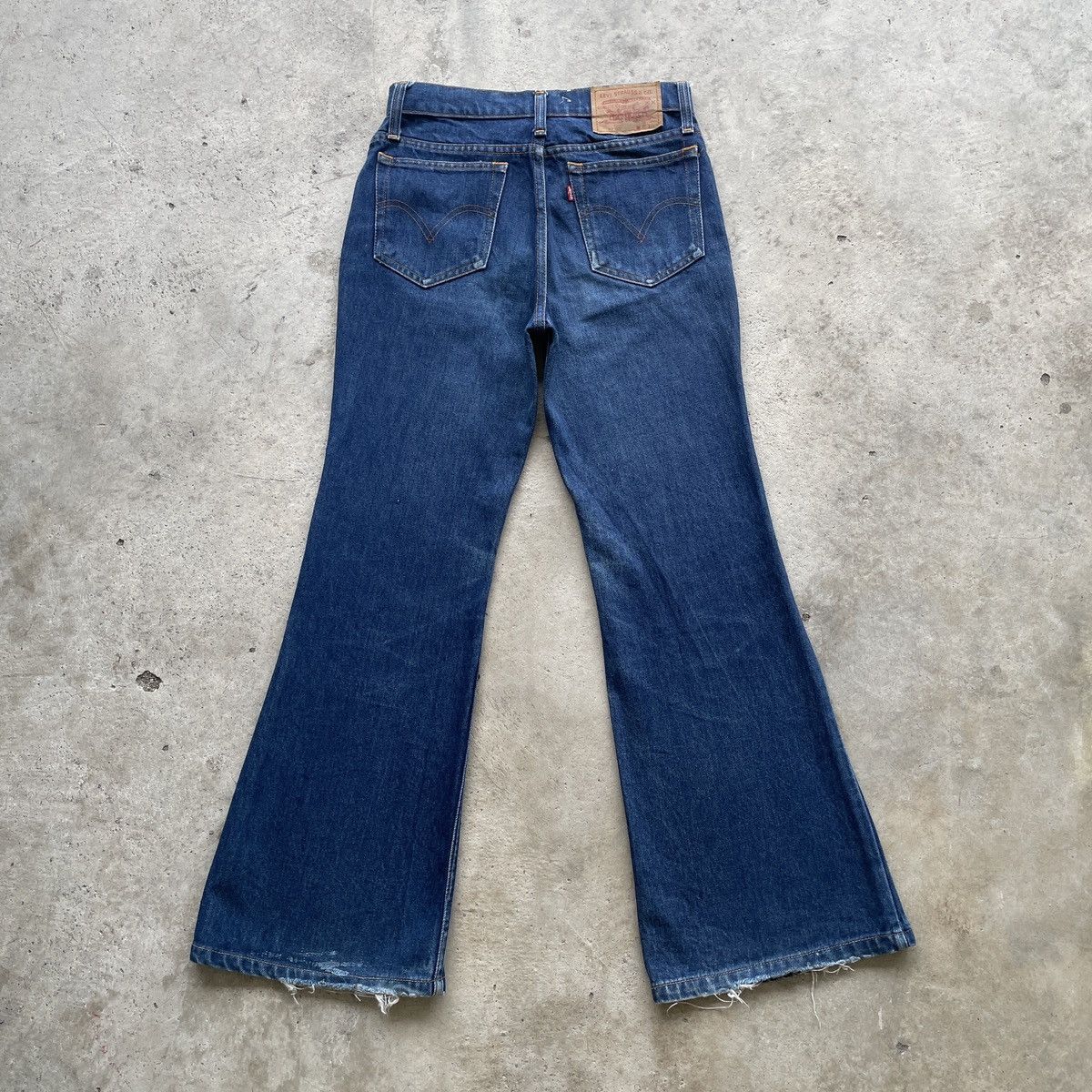 Levi's Vintage Levi’s 507 Bootcut Jeans Flared Denim Pants W28x28 Size US 28 / EU 44 - 12 Thumbnail