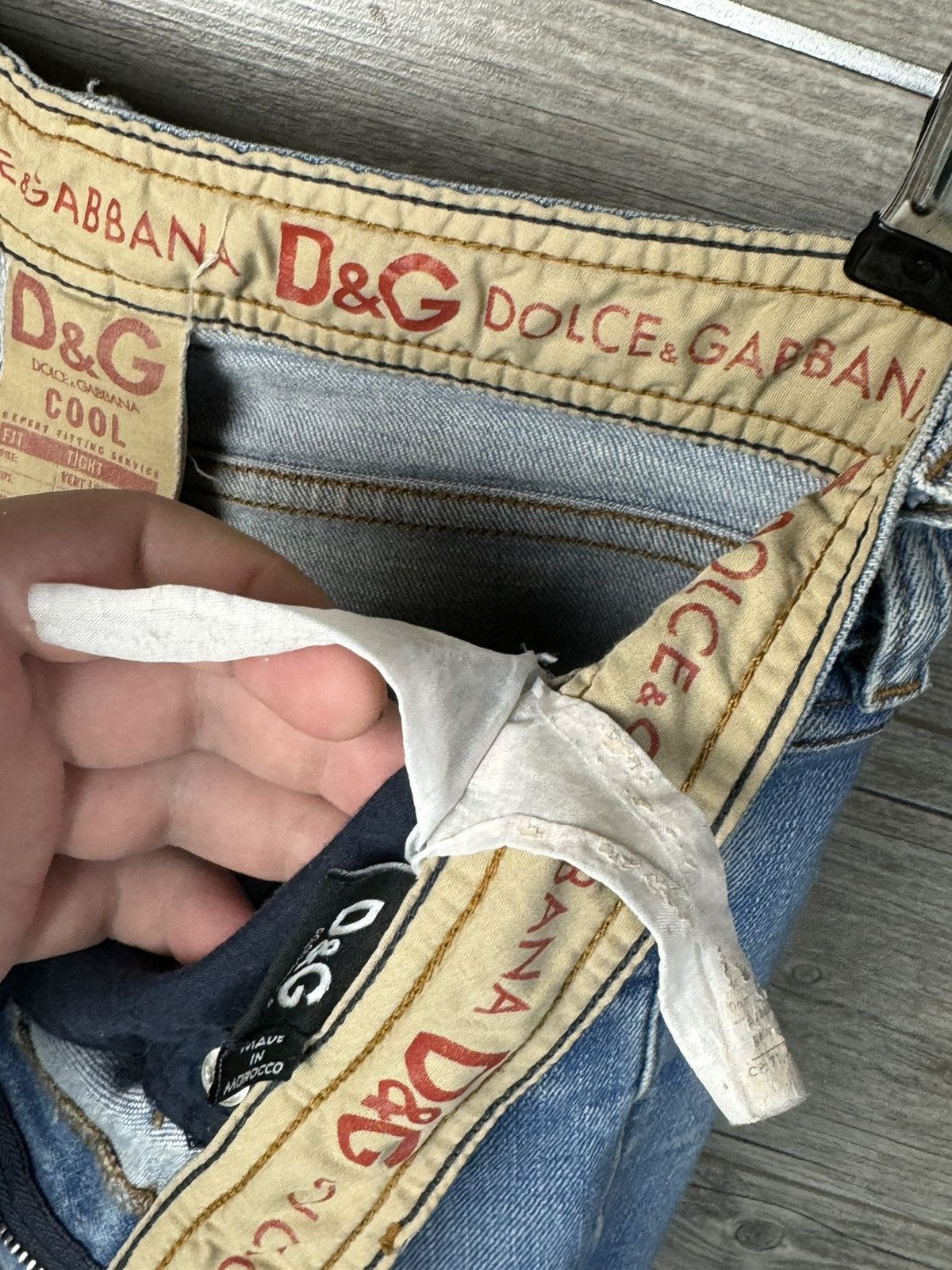 Dolce & Gabbana Dolce Gabbana D&G Vintage Womans Jeans Luxury size 28 Size 28" / US 6 / IT 42 - 20 Thumbnail