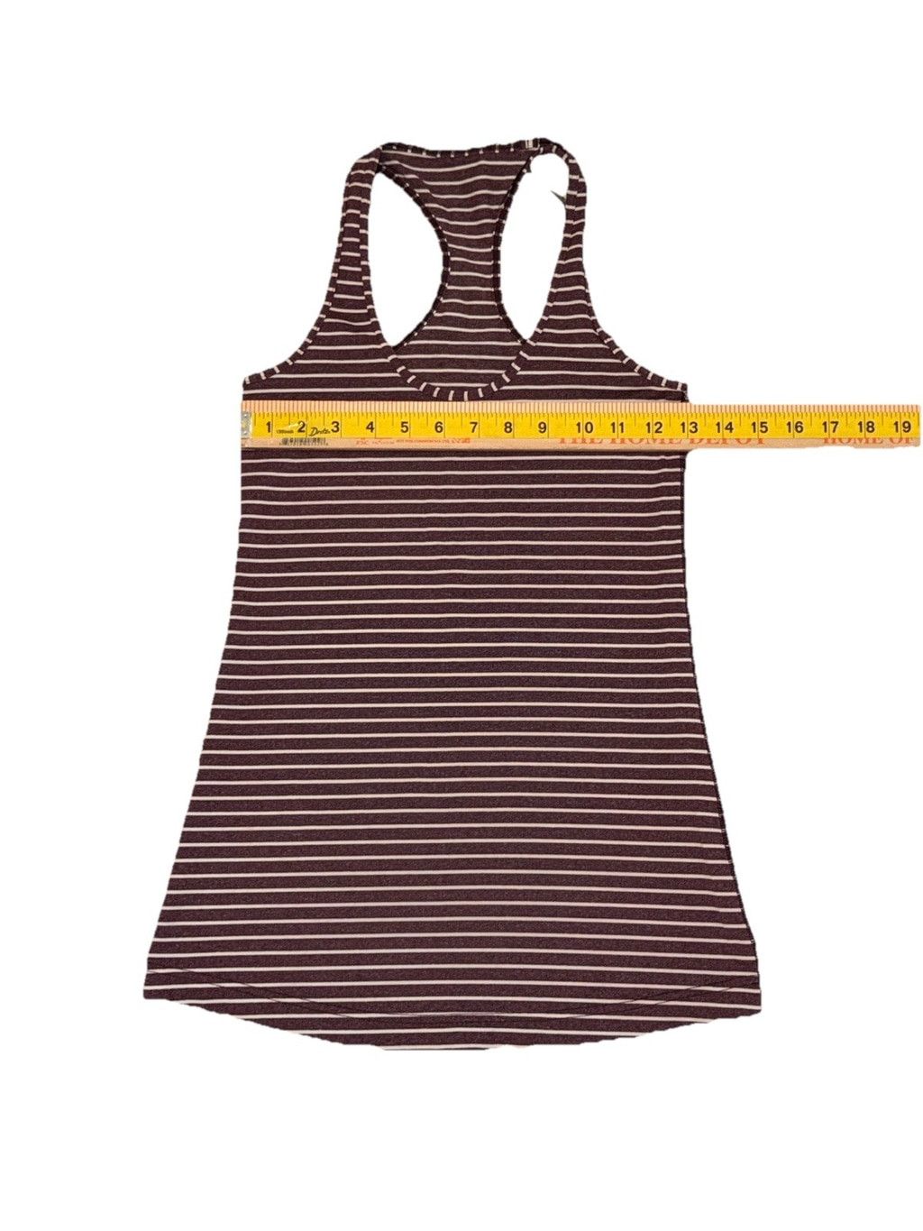 Lululemon LULULEMON COOL RACERBACK TANK TOP WEST2EAST STRIPE SIZE 4 Size S / US 4 / IT 40 - 2 Thumbnail