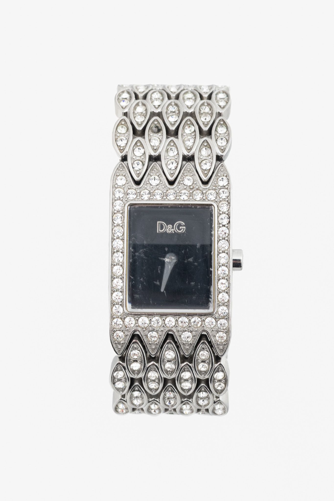 Dolce & Gabbana D&G Dolce & Gabbana Sundown Crystal-Embellished Watch Size ONE SIZE - 1 Thumbnail