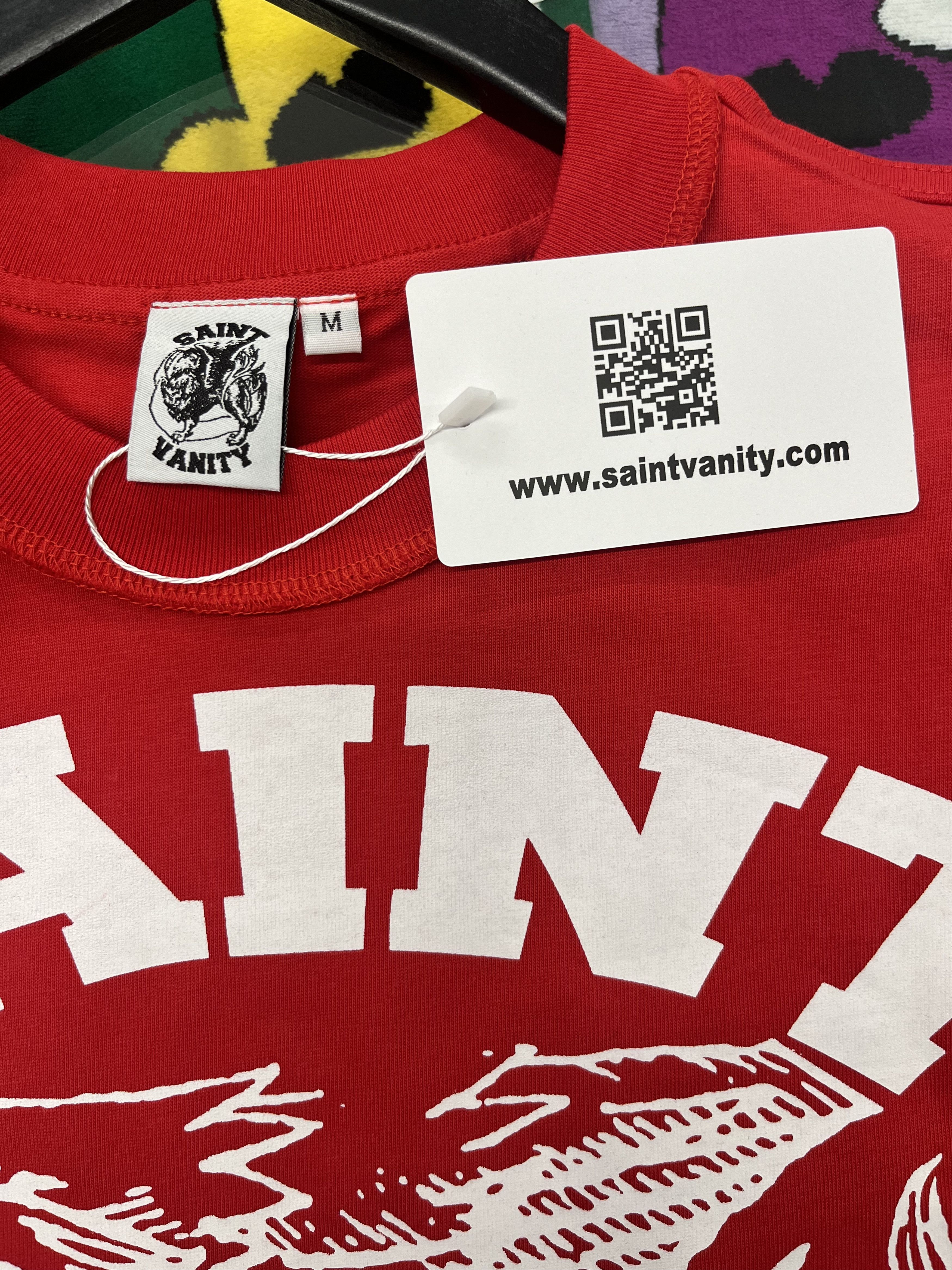 Saint Vanity Saint Vanity Logo Tee Size US M / EU 48-50 / 2 - 3 Thumbnail