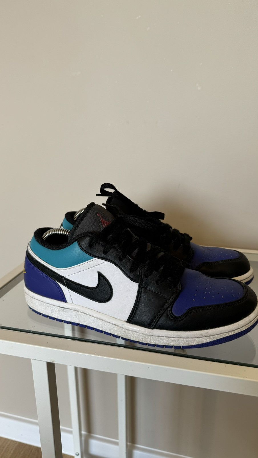 Jordan Brand × Nike Nike Air Jordan 1 Low Bright Concord 553558-154 sneakers Size US 8.5 / EU 41-42 - 3 Thumbnail