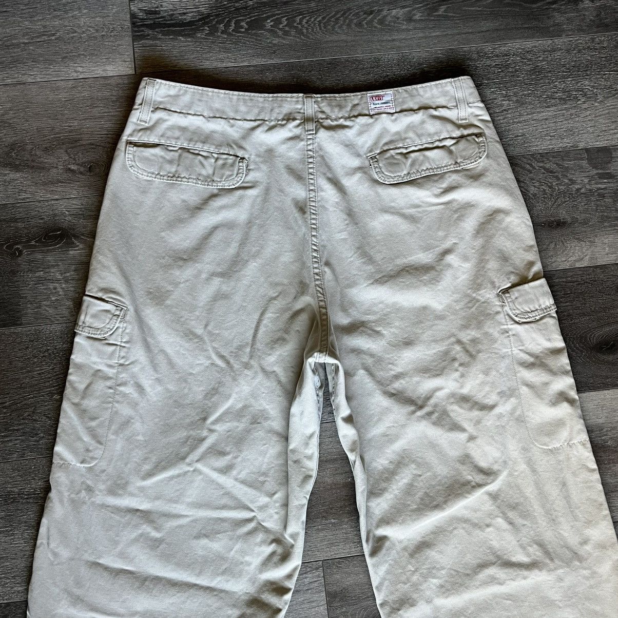 Levi's Vintage 90s Levi’s Dry Goods Cargo Skater Pocket Pants 36x30 Size US 36 / EU 52 - 3 Thumbnail