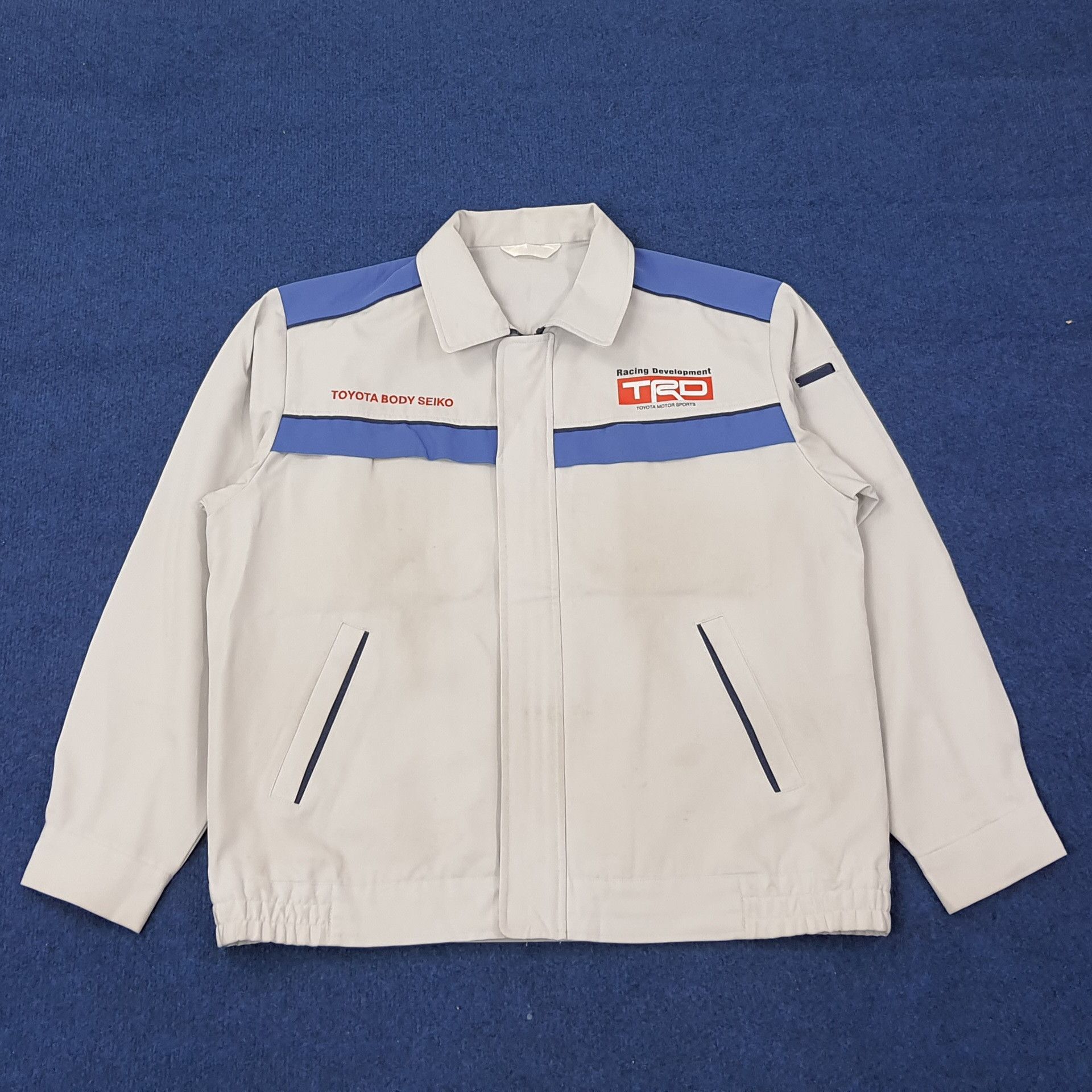 Japanese Brand Vintage TRD Toyota Motorsports Racing Jacket C245N9 Size US L / EU 52-54 / 3 - 2 Thumbnail