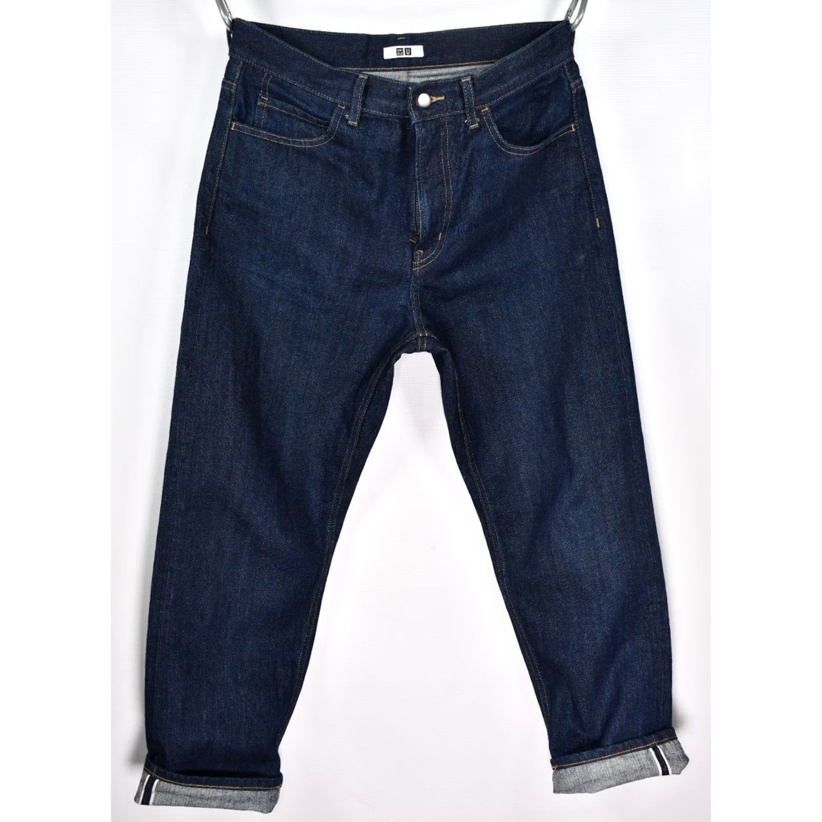 Uniqlo Uniqlo Jeans Men size 31 Denim Cotton Blue Regular Classic Waist 42cm Length 101cm Inseam 72cm 100% Cotton 31 Jeans Mens Regular Blue Jeans Reg Mens Size US 31 - 2 Thumbnail