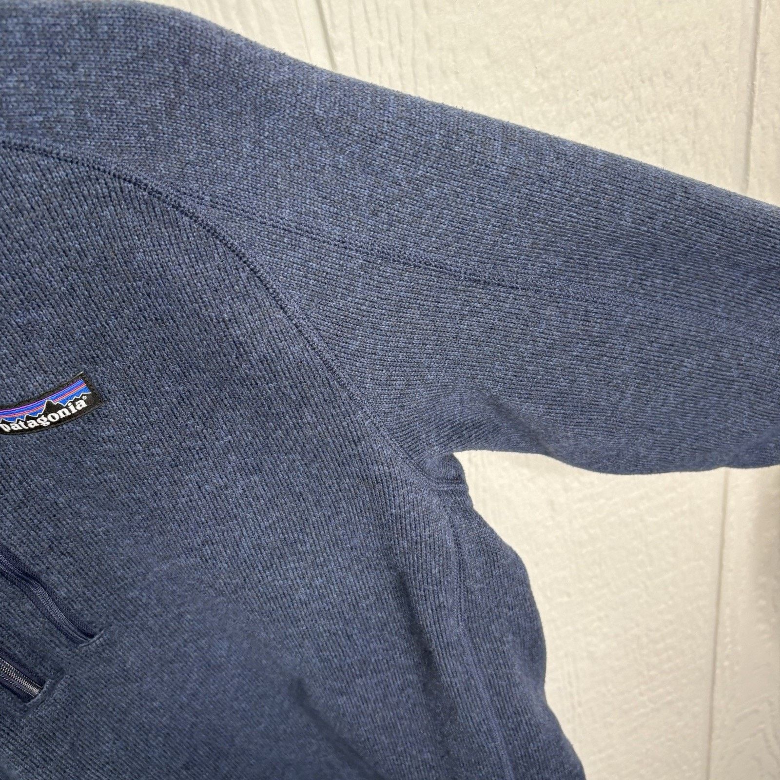 Patagonia Navy Patagonia Fleece Quarter Zip Size Large Size US L / EU 52-54 / 3 - 4 Thumbnail