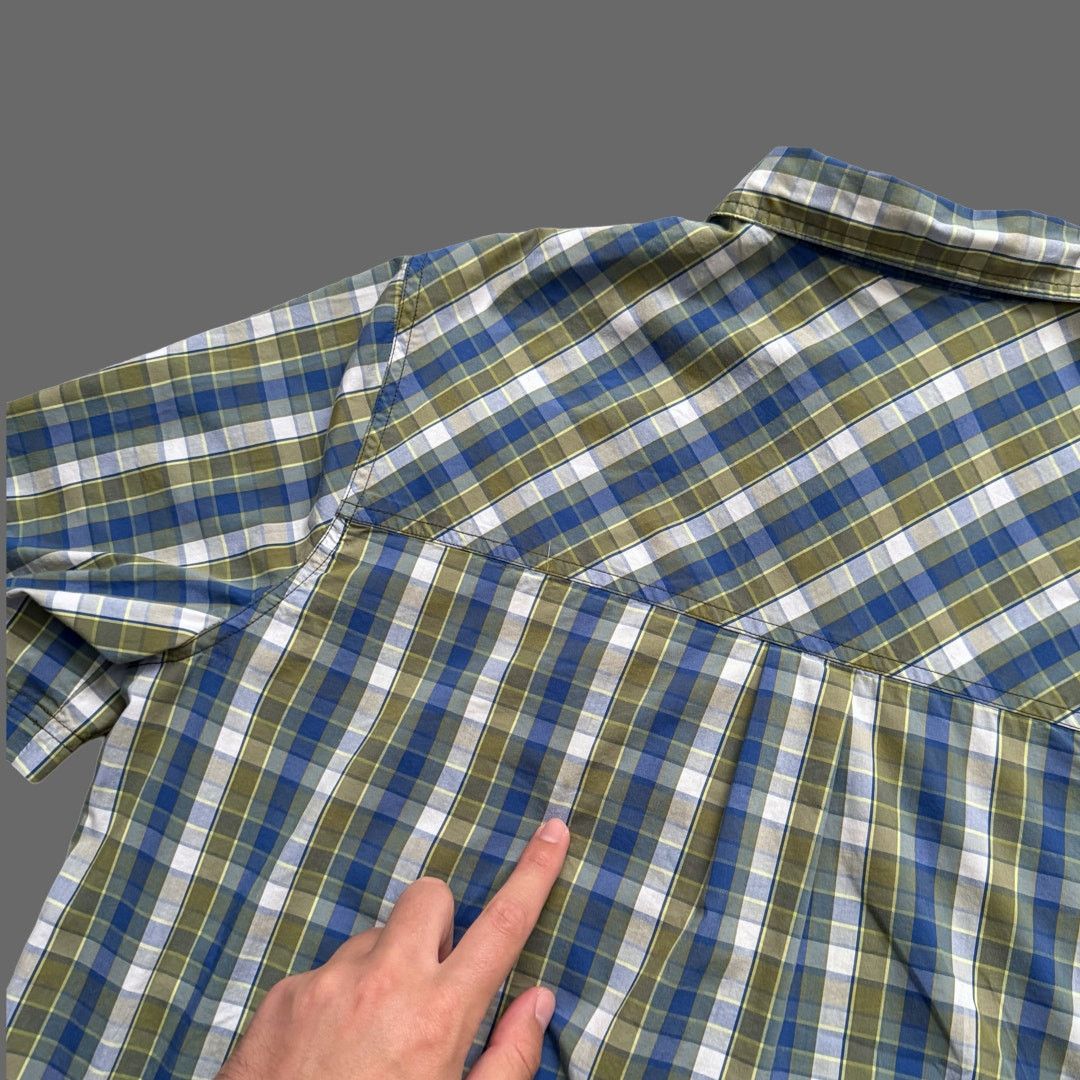 5.11 5.11 Tactical Single Flex Covert Short SS Size M Blue/Green Size US M / EU 48-50 / 2 - 9 Thumbnail