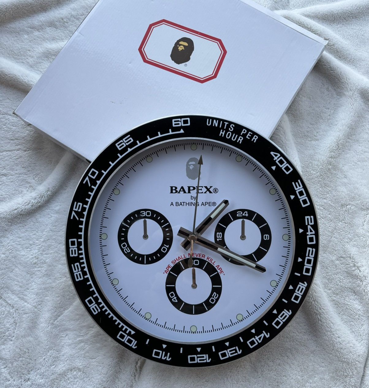 Bape 'Type 4' Bapex Wall Clock