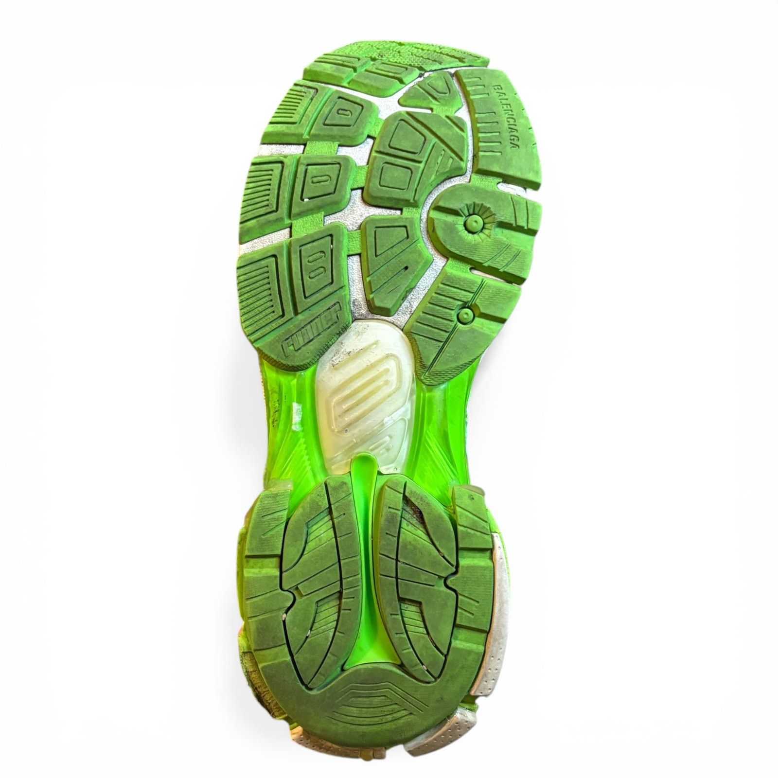 Balenciaga Size 9 - Balenciaga Runner Green White Track Sneakers Size US 9 / EU 42 - 5 Thumbnail
