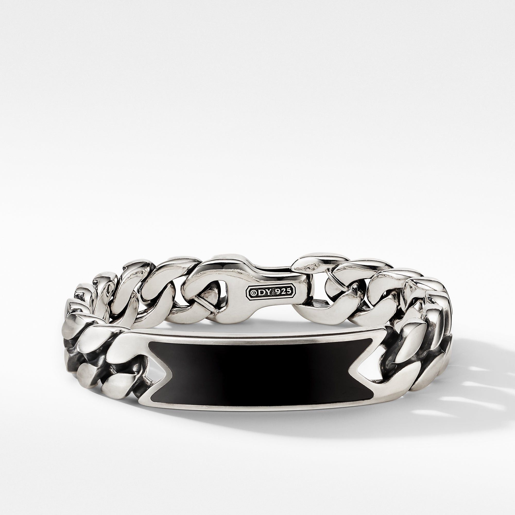 David Yurman o1w1db10325 Size:OS/Curb Chain ID Bracelet in Silver Size ONE SIZE - 1 Thumbnail