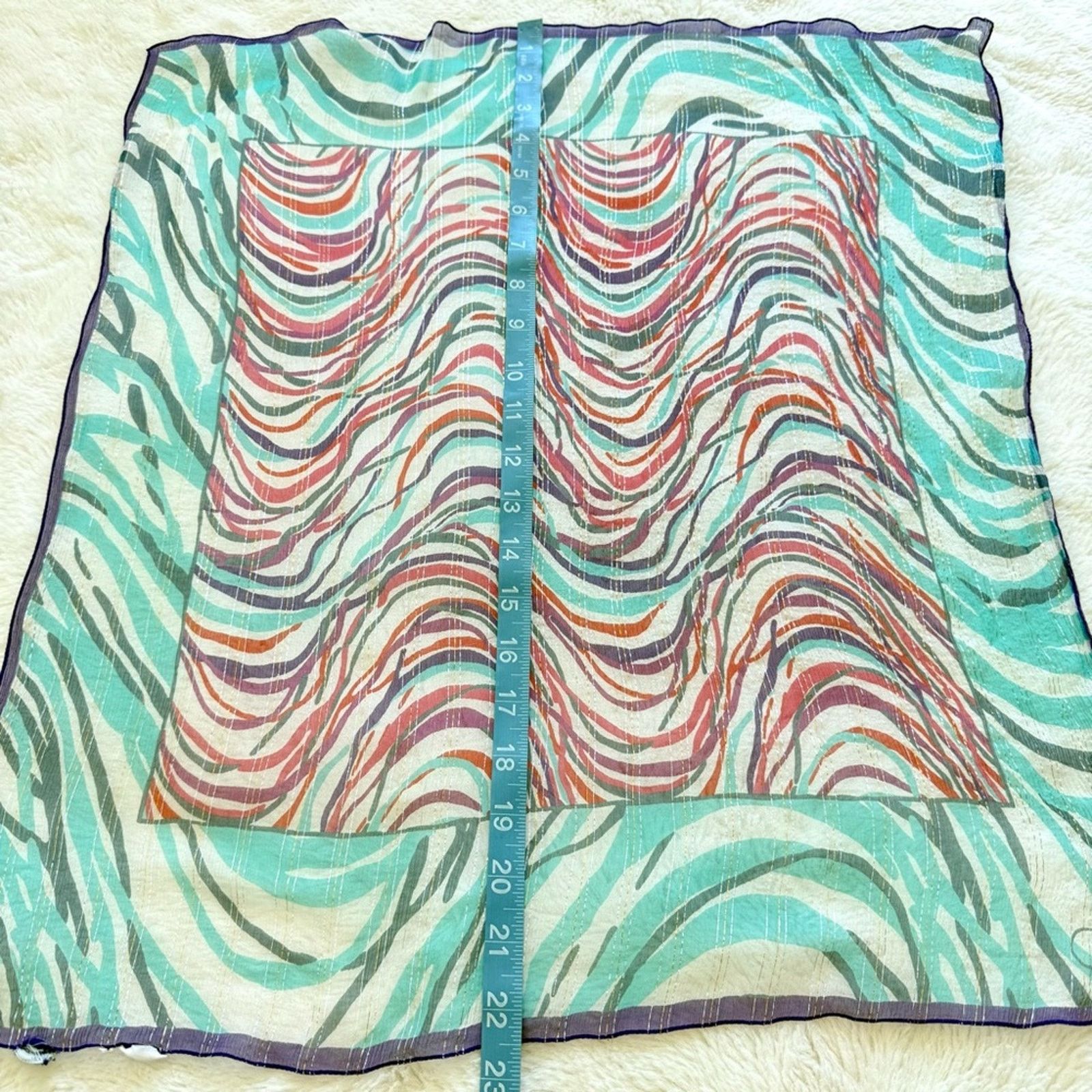 Diane von Furstenberg Diane Von Furstenberg silk scarf Size ONE SIZE - 3 Thumbnail