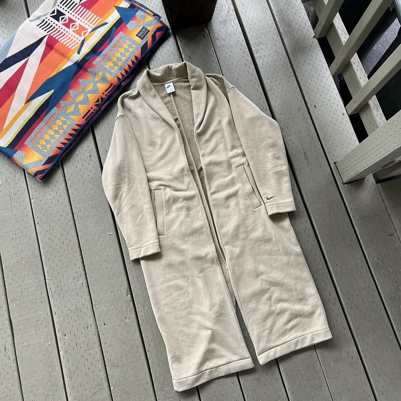 Nike Nike Duster Coat Modern Fleece French Terry Women's L Size L / US 10 / IT 46 - 3 Thumbnail