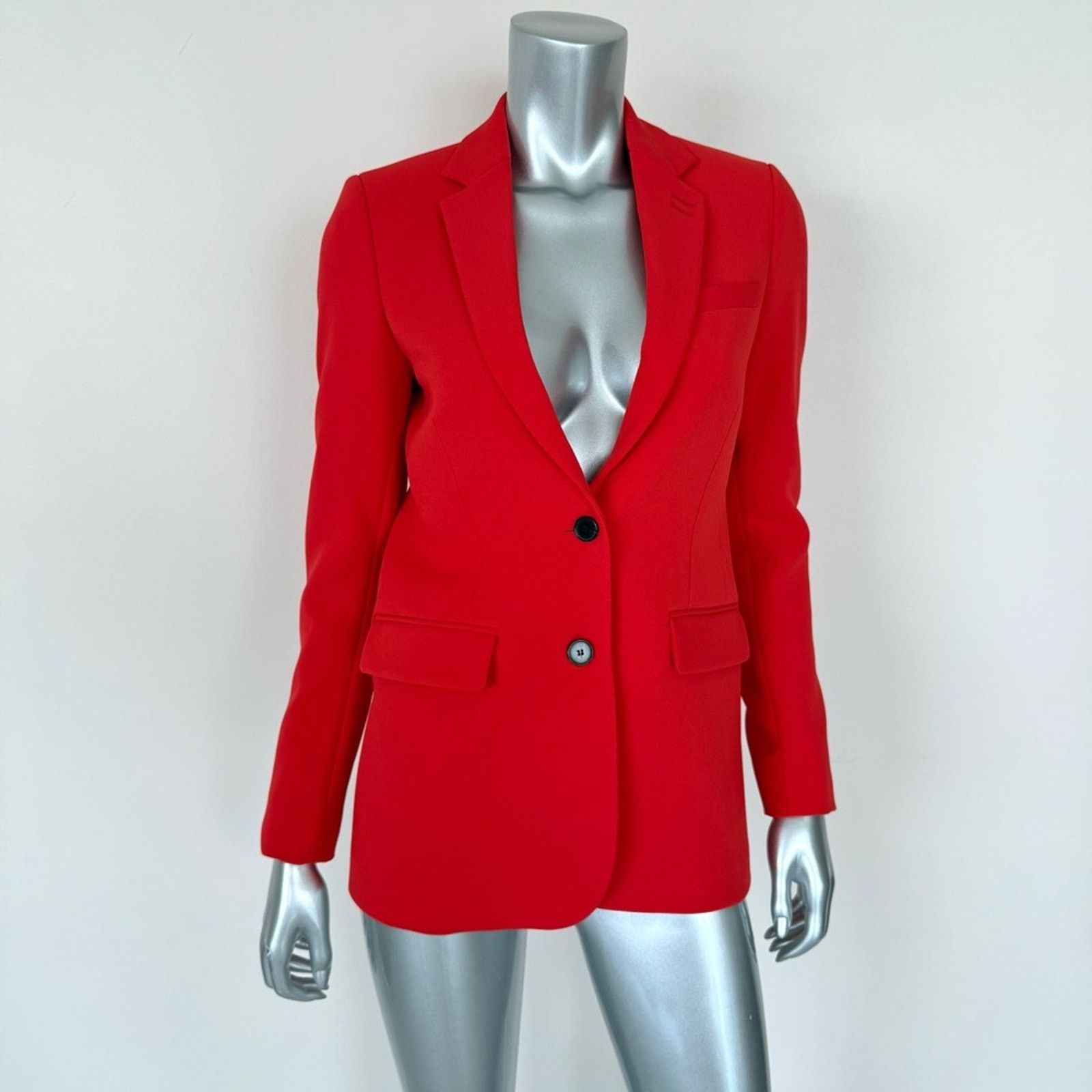 The Kooples NWT!!! The Kooples women red jacket size 34FR or 4 US 395$ Size S / US 4 / IT 40 - 2 Thumbnail