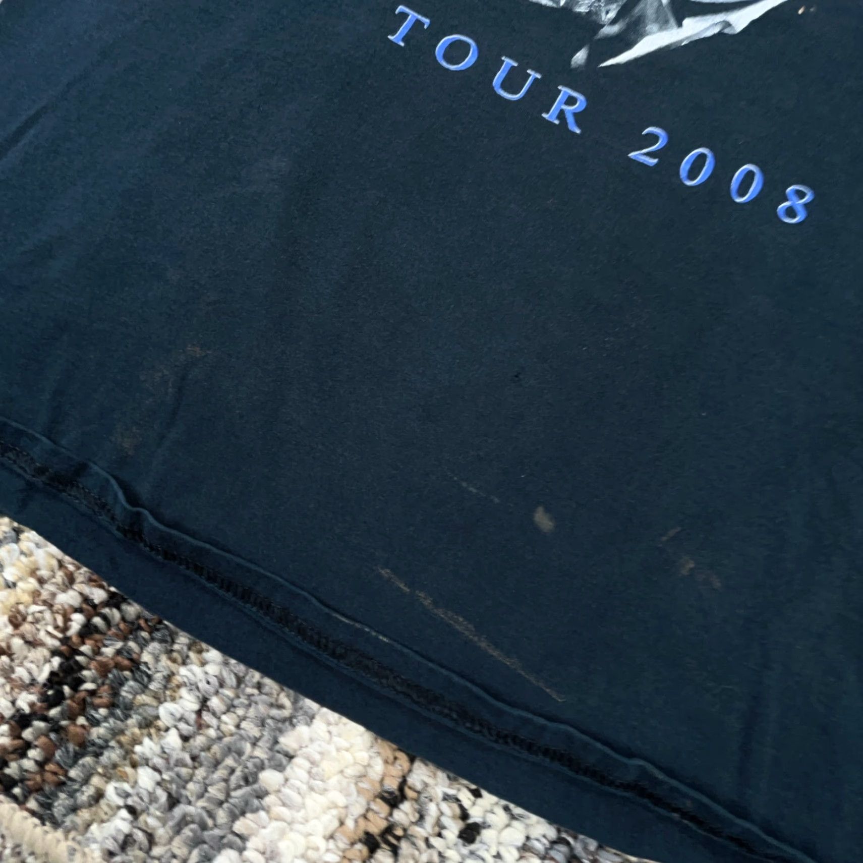 Gildan VINTAGE Ron White Shirt Men L Black Tee Comedy Tour 2008 Y2K Comedian 2000s Size US L / EU 52-54 / 3 - 5 Thumbnail