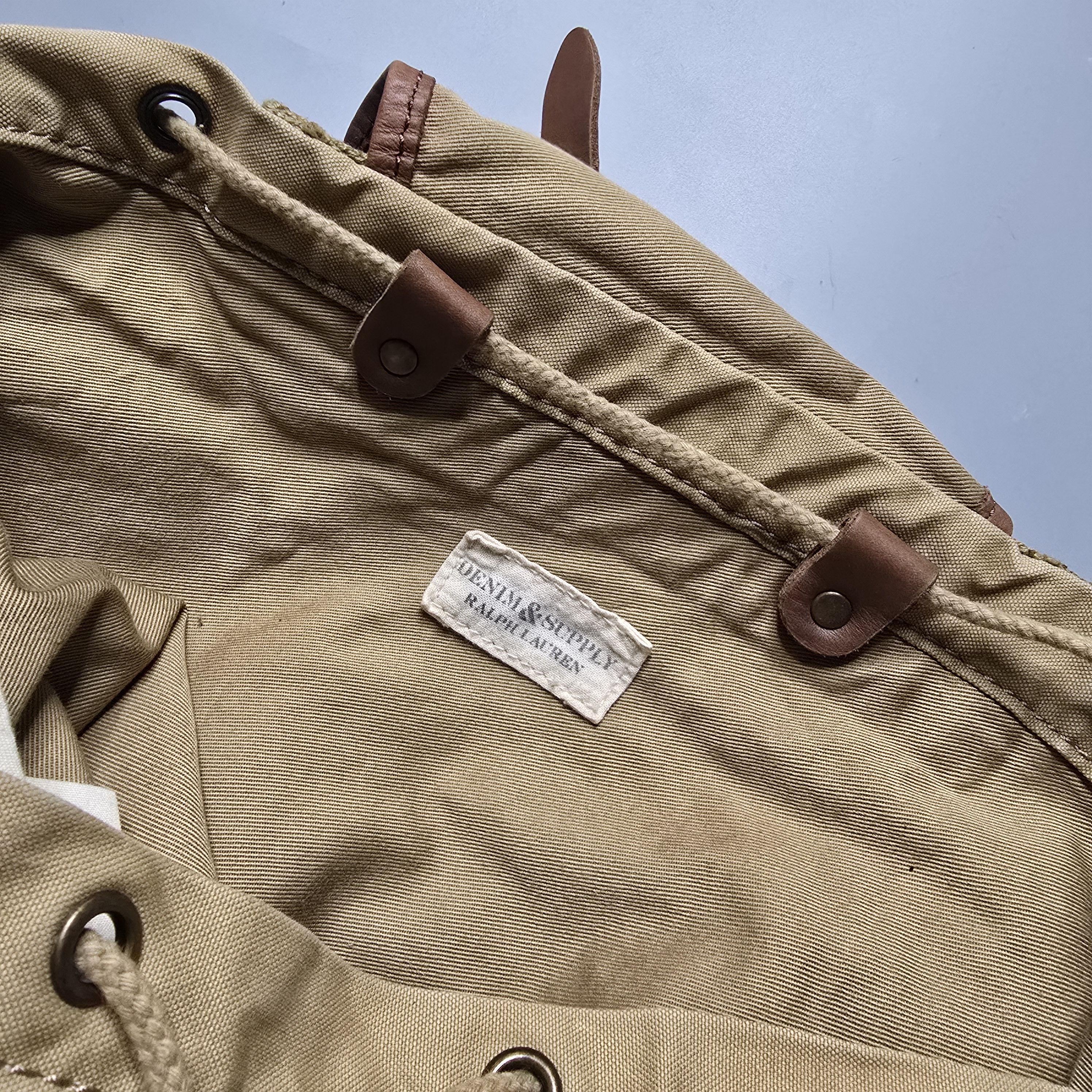Denim & Supply Ralph Lauren × RRL Ralph Lauren Denim and Supply - Repro German Military Bag - Canvas Size ONE SIZE - 7 Thumbnail