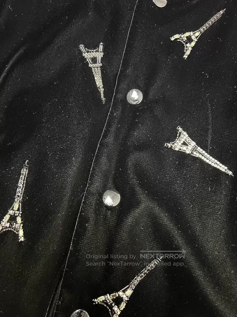 Saint Laurent Paris Saint Laurent Paris Black Velvet Jacket Size 48 i Size US M / EU 48-50 / 2 - 4 Thumbnail