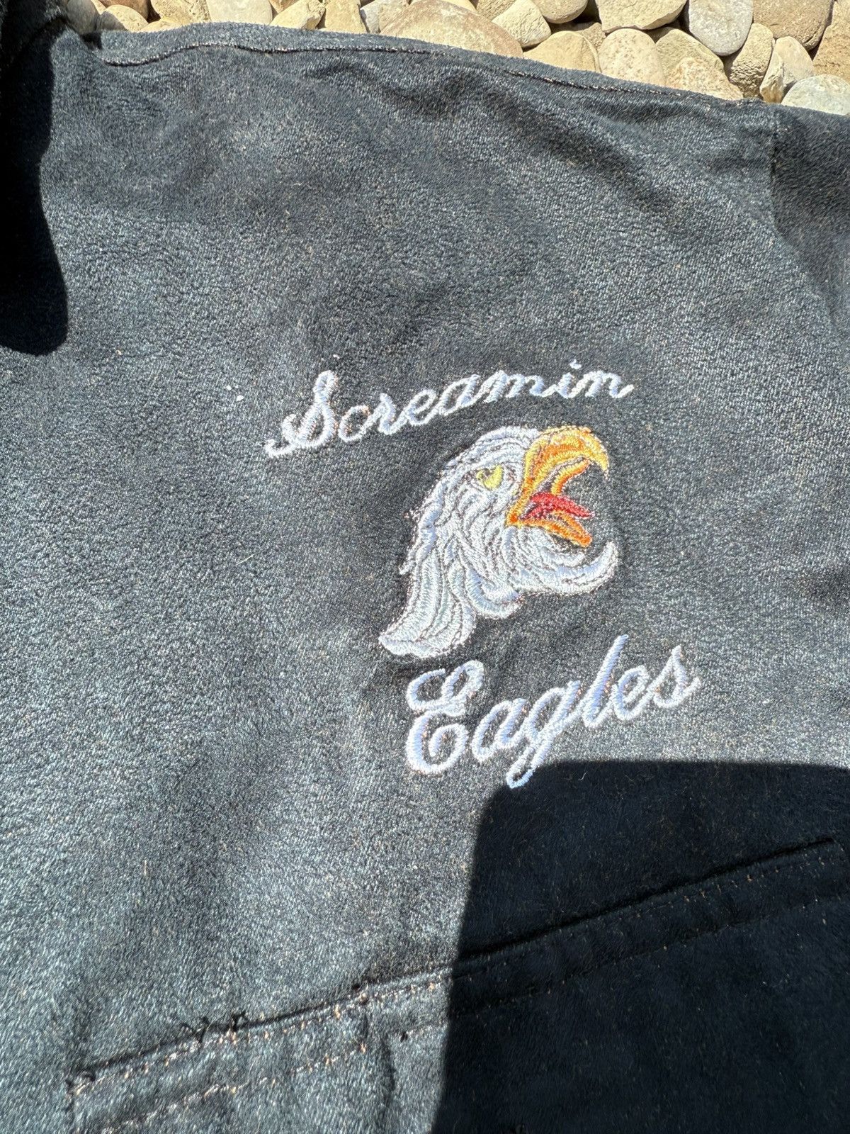 Harley Davidson CUSTOM Vintage Screamin’ Eagles Work Jacket Size US L / EU 52-54 / 3 - 2 Thumbnail
