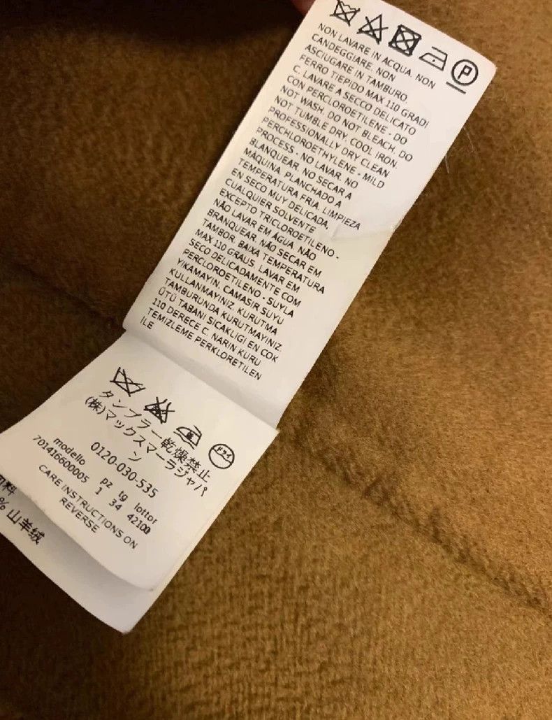 Max Mara Max Mara Labbro coat, 100% cashmere Size S / US 4 / IT 40 - 4 Thumbnail