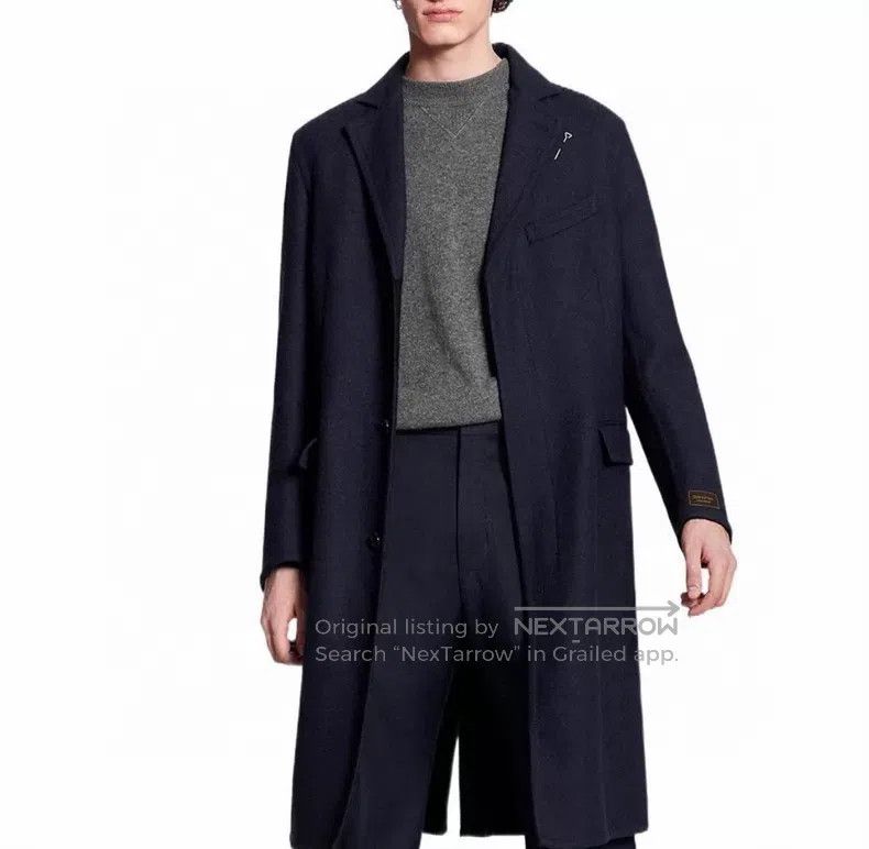 Louis Vuitton Louis Vuitton Dark Blue Coat Size US M / EU 48-50 / 2 - 8 Thumbnail