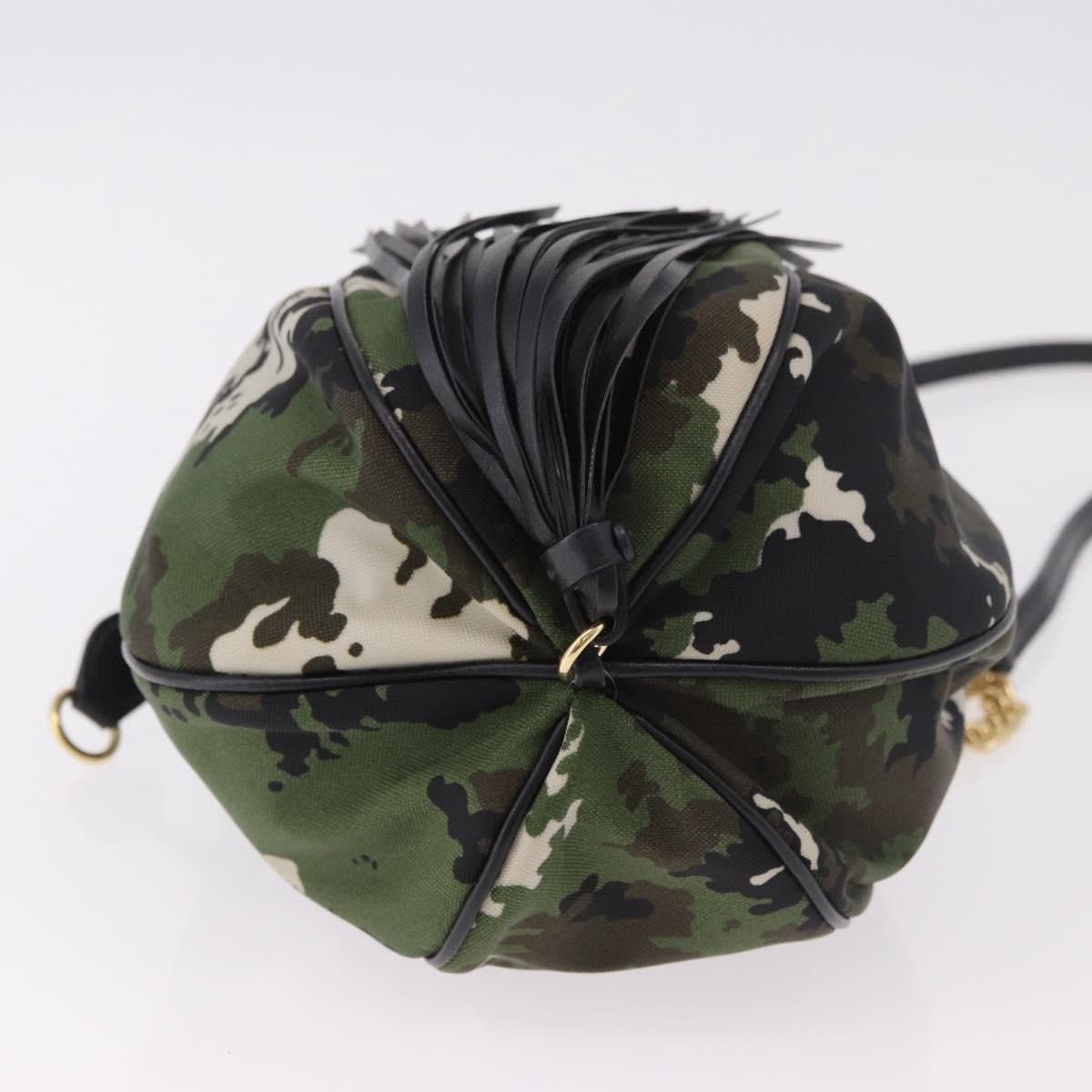 Miu Miu Miu Miu Matelasse Handbag Green Size ONE SIZE - 3 Thumbnail
