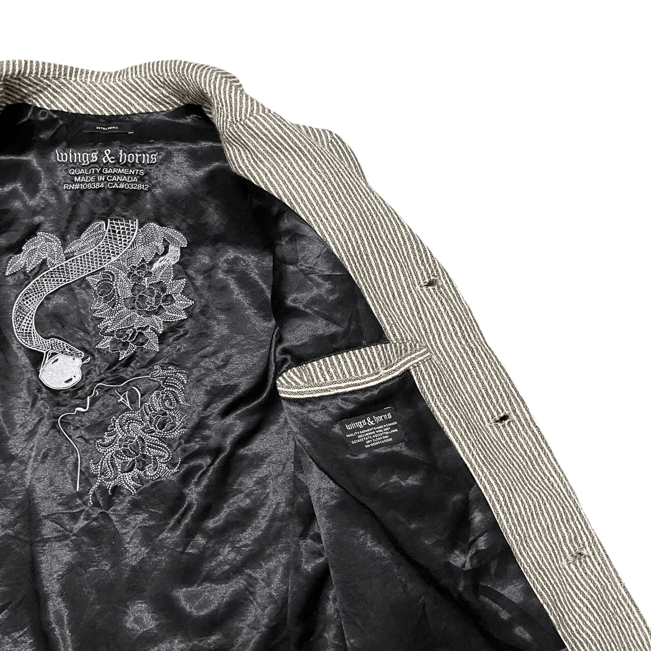 Wings + Horns Wings + Horns Hickory Wool Jacket Size US XS / EU 42 / 0 - 8 Thumbnail