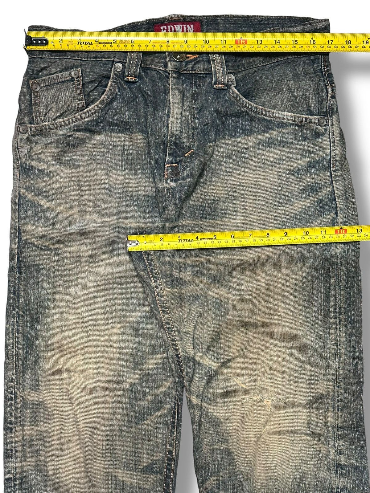 Edwin Edwin Exclusive Vintage Baggy Loose Style With Faded Wash Size US 34 / EU 50 - 14 Thumbnail