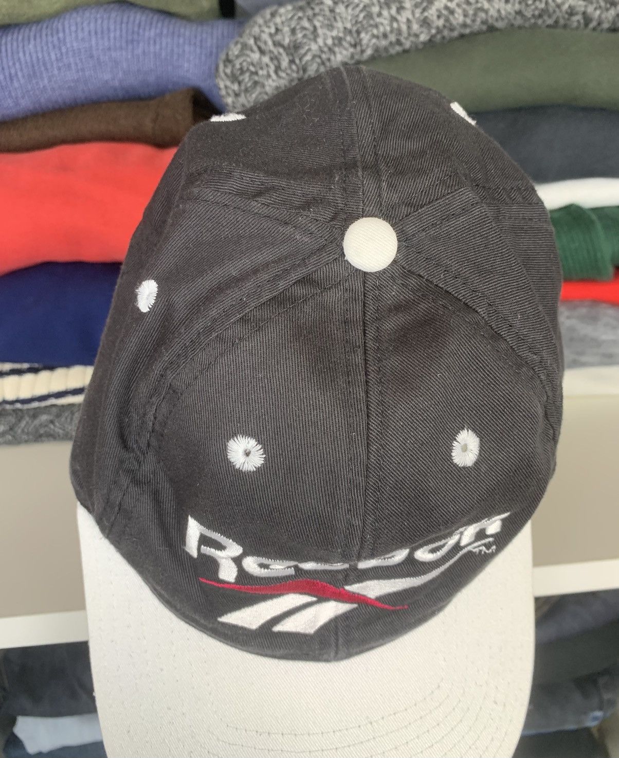 Reebok × Vintage Vintage Reebok Big Logo Hat Cap Size ONE SIZE - 5 Thumbnail