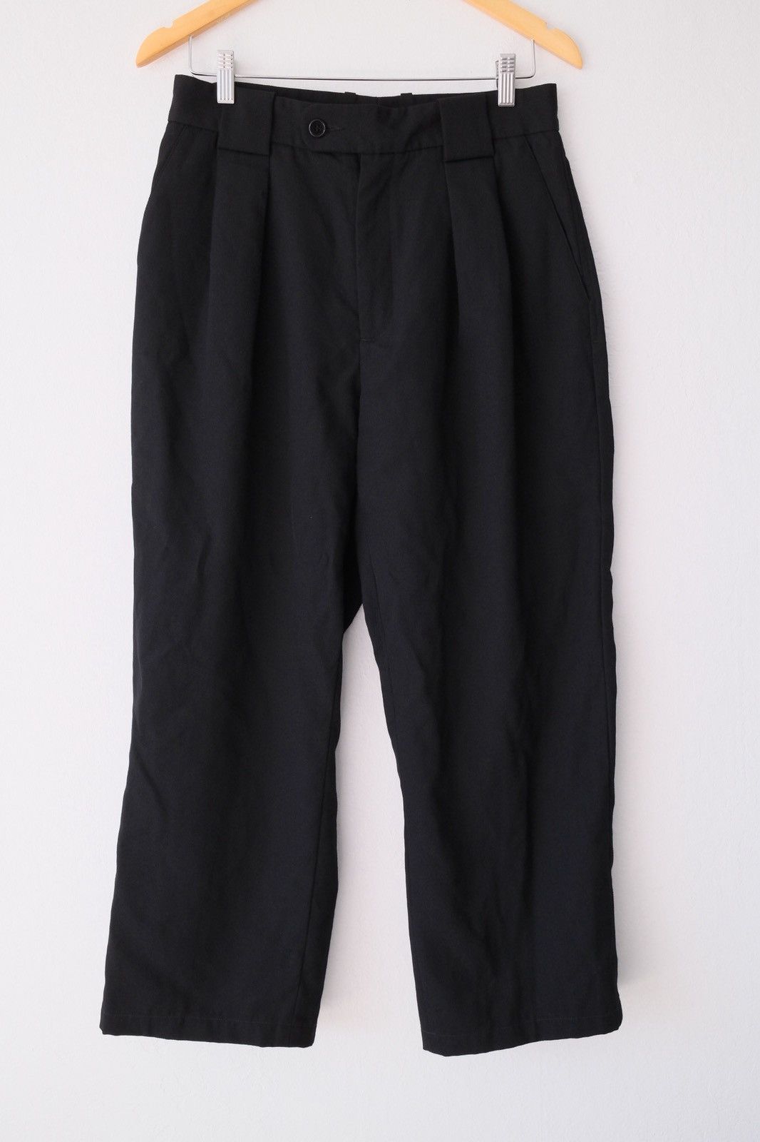 James Coward Black Wool Mercado Trousers Size II Size US 30 / EU 46 - 1 Thumbnail