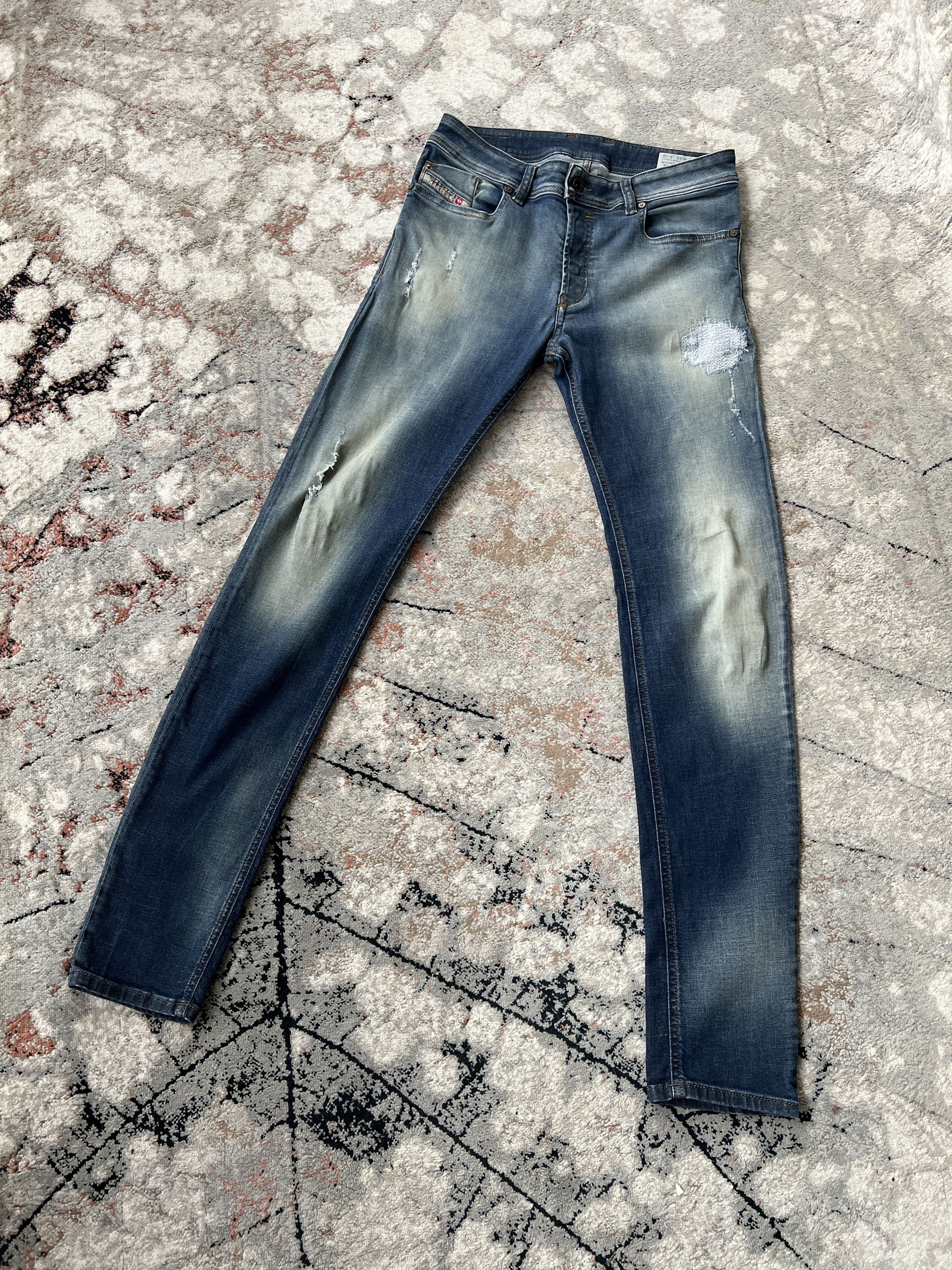 Diesel Diesel Sleenker Slim Skinny Jeans Size US 31 - 1 Thumbnail