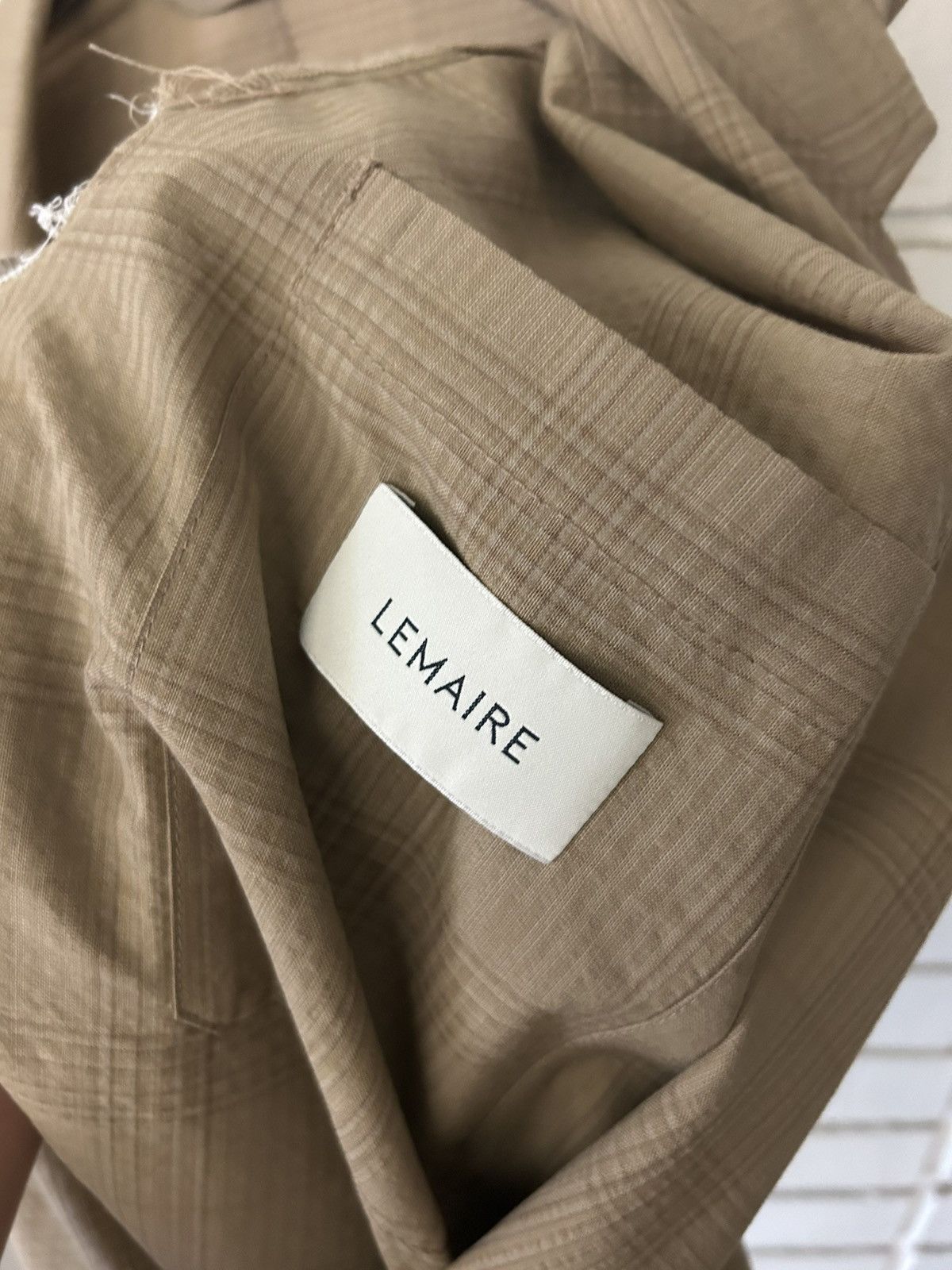 Lemaire Lemaire TAILORED Khaki Suit SET (szL) Size 50R - 3 Thumbnail