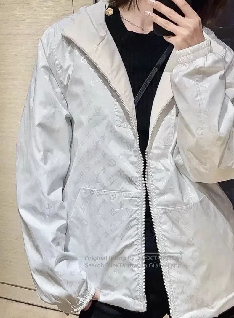 Louis Vuitton Louis Vuitton White assault jacket Size US M / EU 48-50 / 2 - 9 Thumbnail